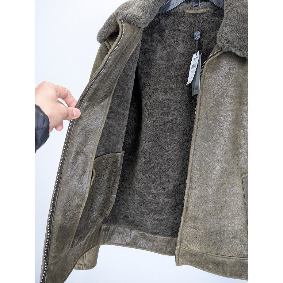 Todd Snyder o1rshd1 Leather Jacket in Gray Size US M / EU 48-50 / 2 - 11 Thumbnail