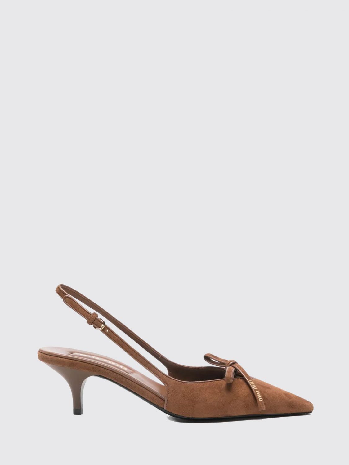 Miu Miu Miu Miu Pump Woman Brown Size US 6 / IT 36 - 1 Preview