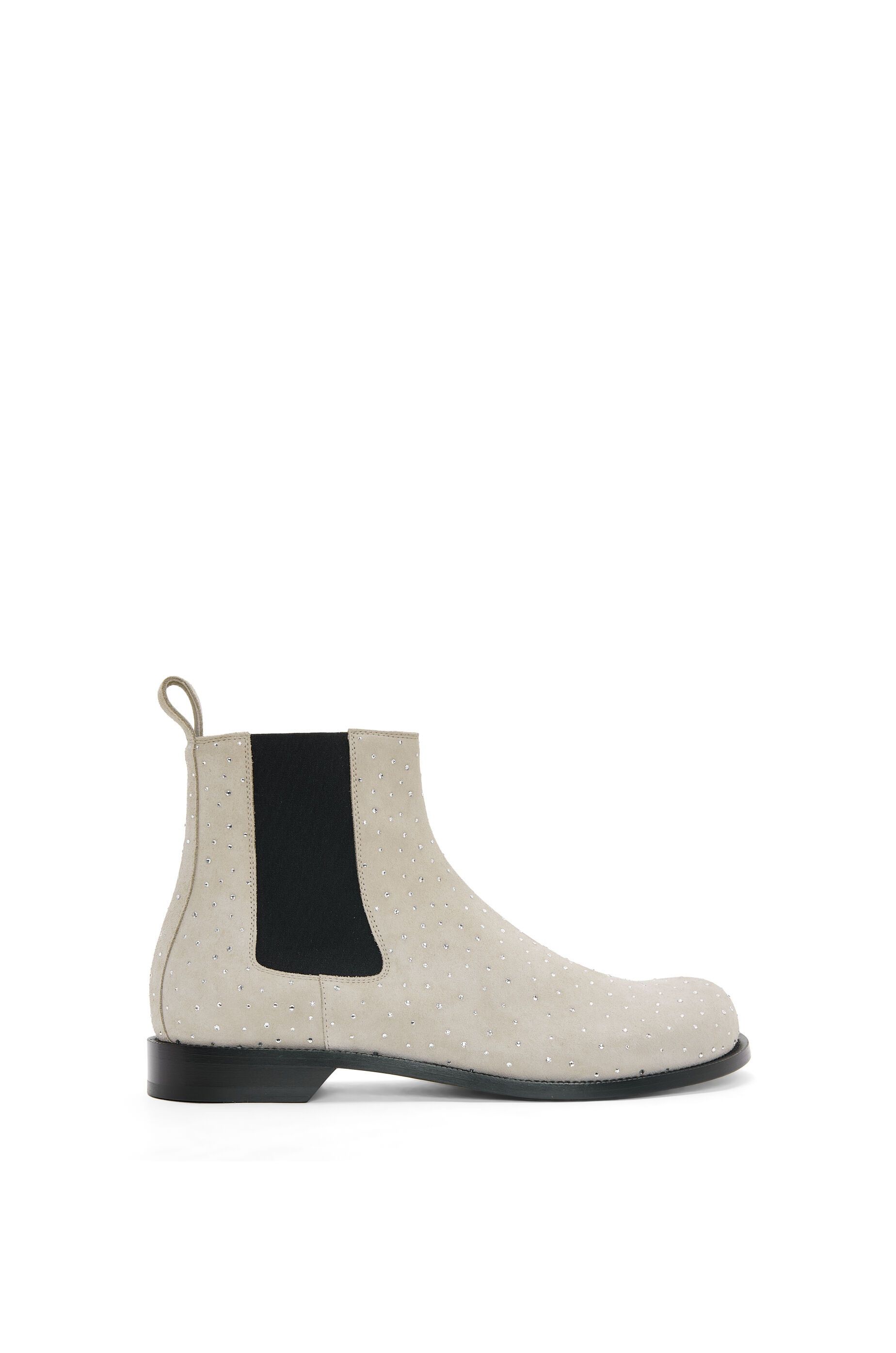 Loewe Campo Chelsea Boots in suede with rhinestones Size US 9 / EU 42 - 1 Thumbnail