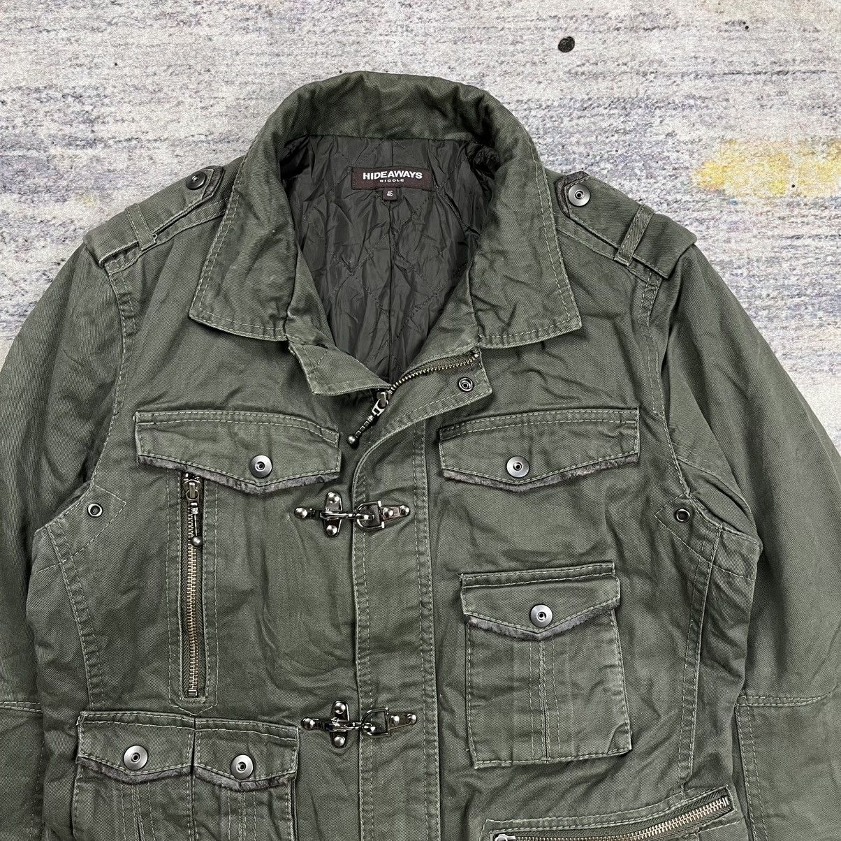 Le Grande Bleu (L.G.B.) Nicole club for men multi pocket cargo fireman clasp jacket Size US M / EU 48-50 / 2 - 3 Thumbnail