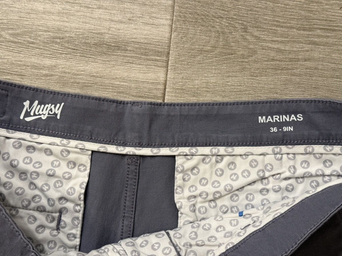 Other Mugsy Jeans MARINAS Steel Blue Chino Shorts Waist Size 36 Size US 36 / EU 52 - 3 Thumbnail