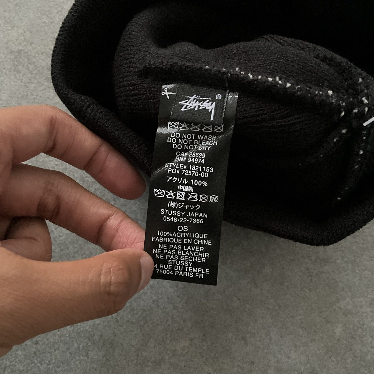 Stussy Stussy skullcap beanie Size ONE SIZE - 3 Thumbnail