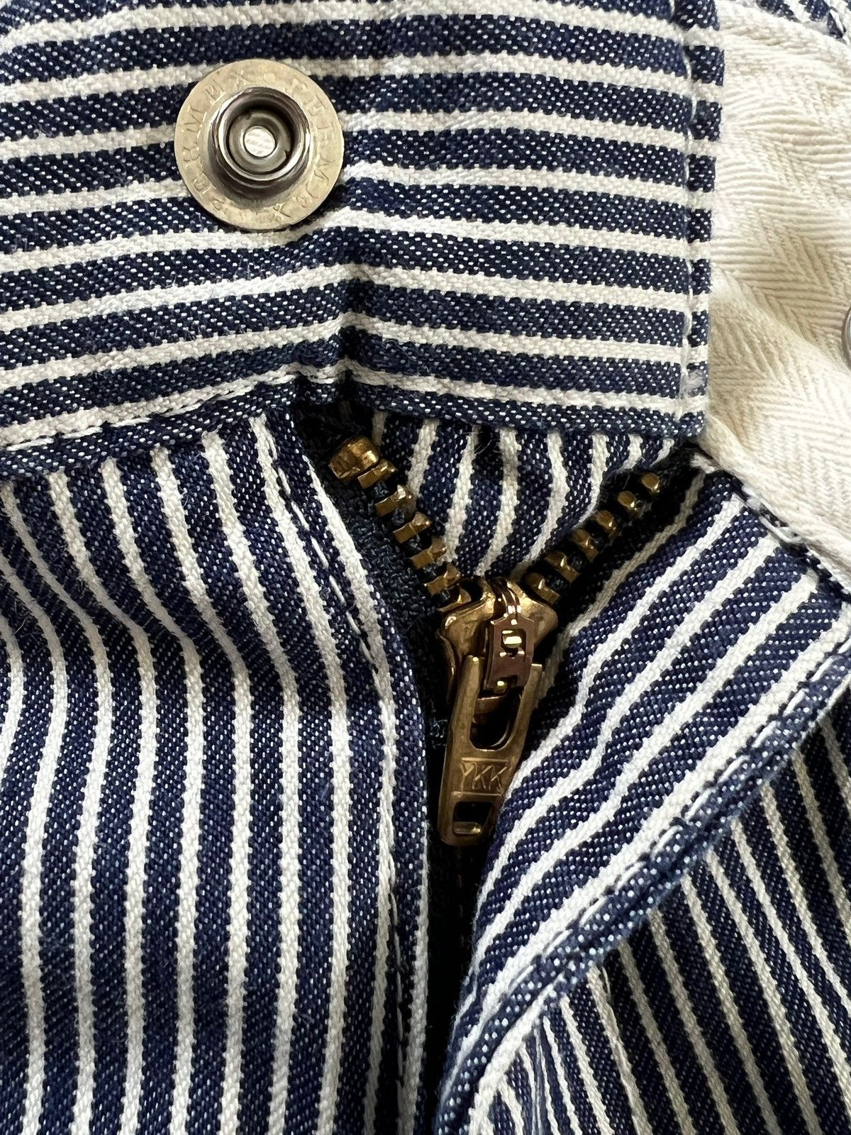 Lee Lee Hickory Stripe Worker Cargo Pants Size US 32 / EU 48 - 11 Thumbnail