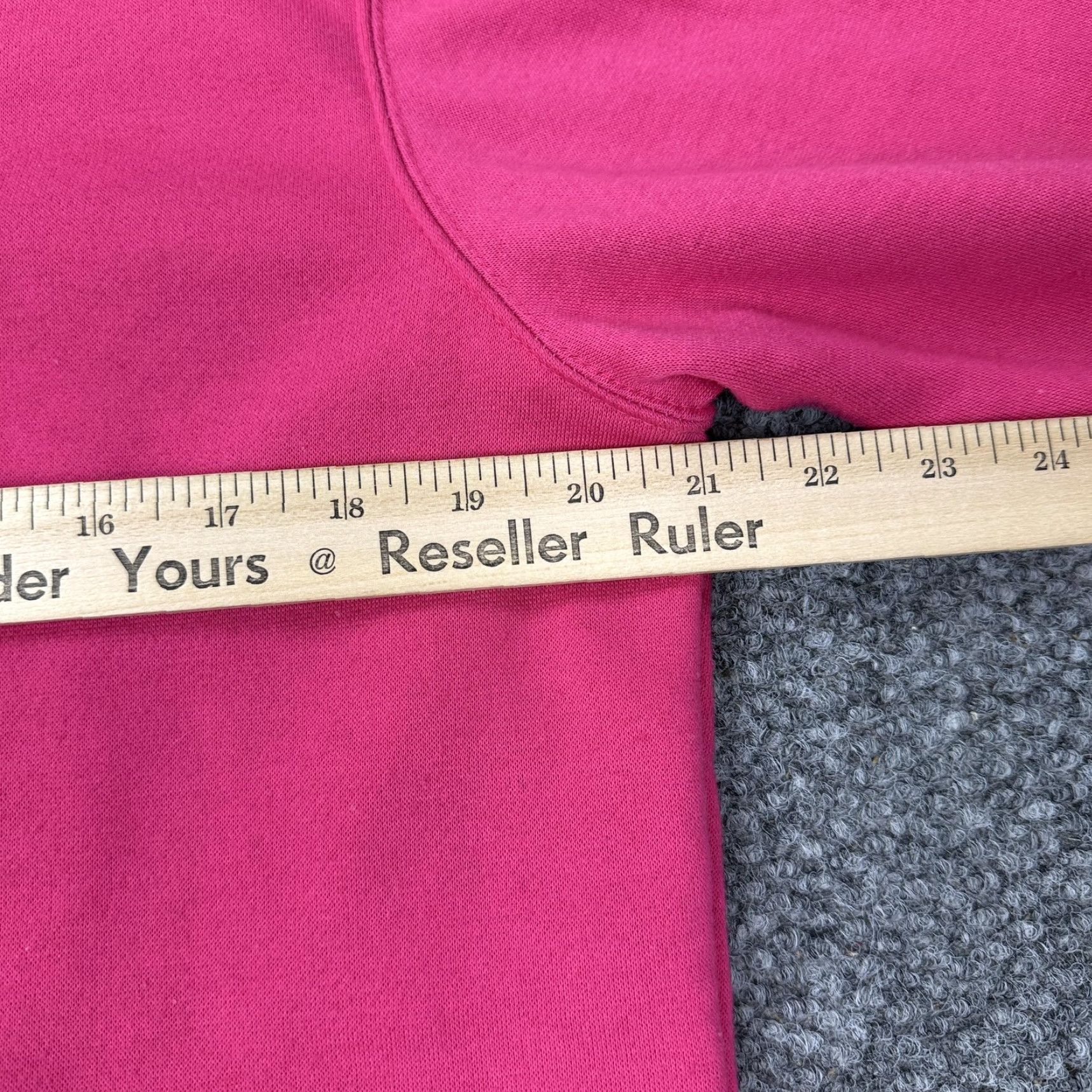 Pinko Mackinac Island Hoodie Womens Medium Pink Full Zip Sherpa Lined Sweatshirt Size XL / US 12-14 / IT 48-50 - 7 Thumbnail