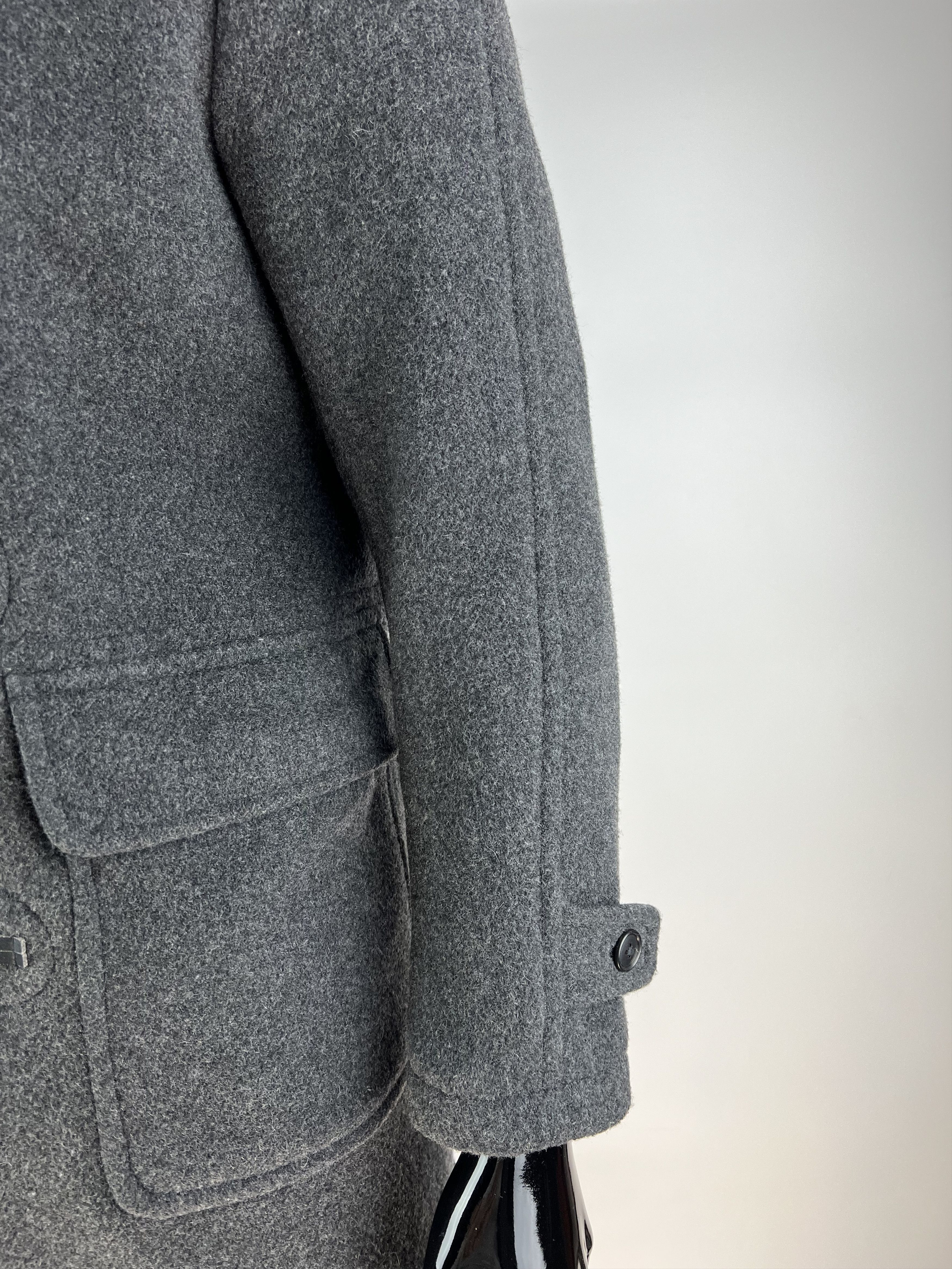 Japanese Brand Uniqlo Men's Wool Duffle Coat Gray Size S Size US S / EU 44-46 / 1 - 7 Thumbnail