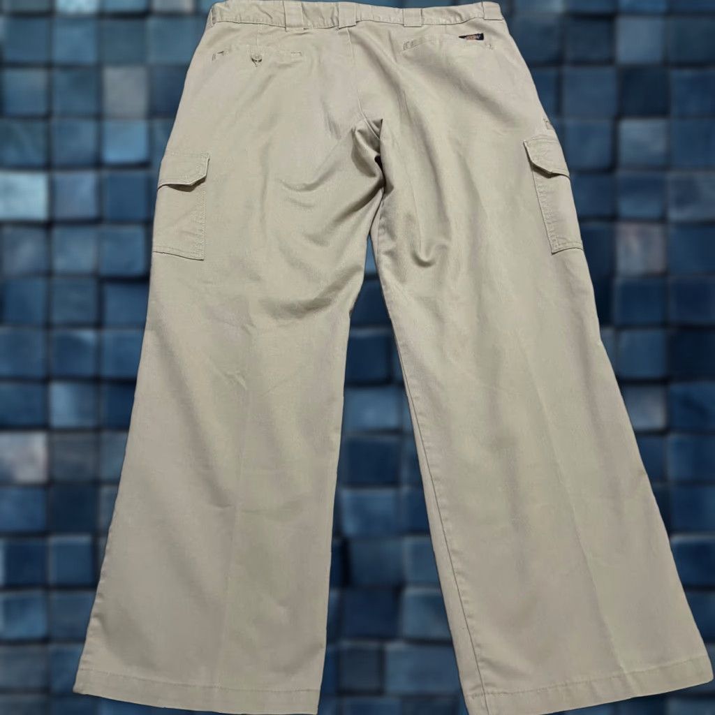 Dickies Dickies Mens Pants 38x30 Beige Cargo Straight Work Utility Flex Size US 38 / EU 54 - 1 Thumbnail