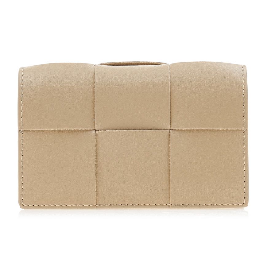 Bottega Veneta o1n1vont1124 Size: OS / Business Card Wallet in Beige Size ONE SIZE - 1 Thumbnail