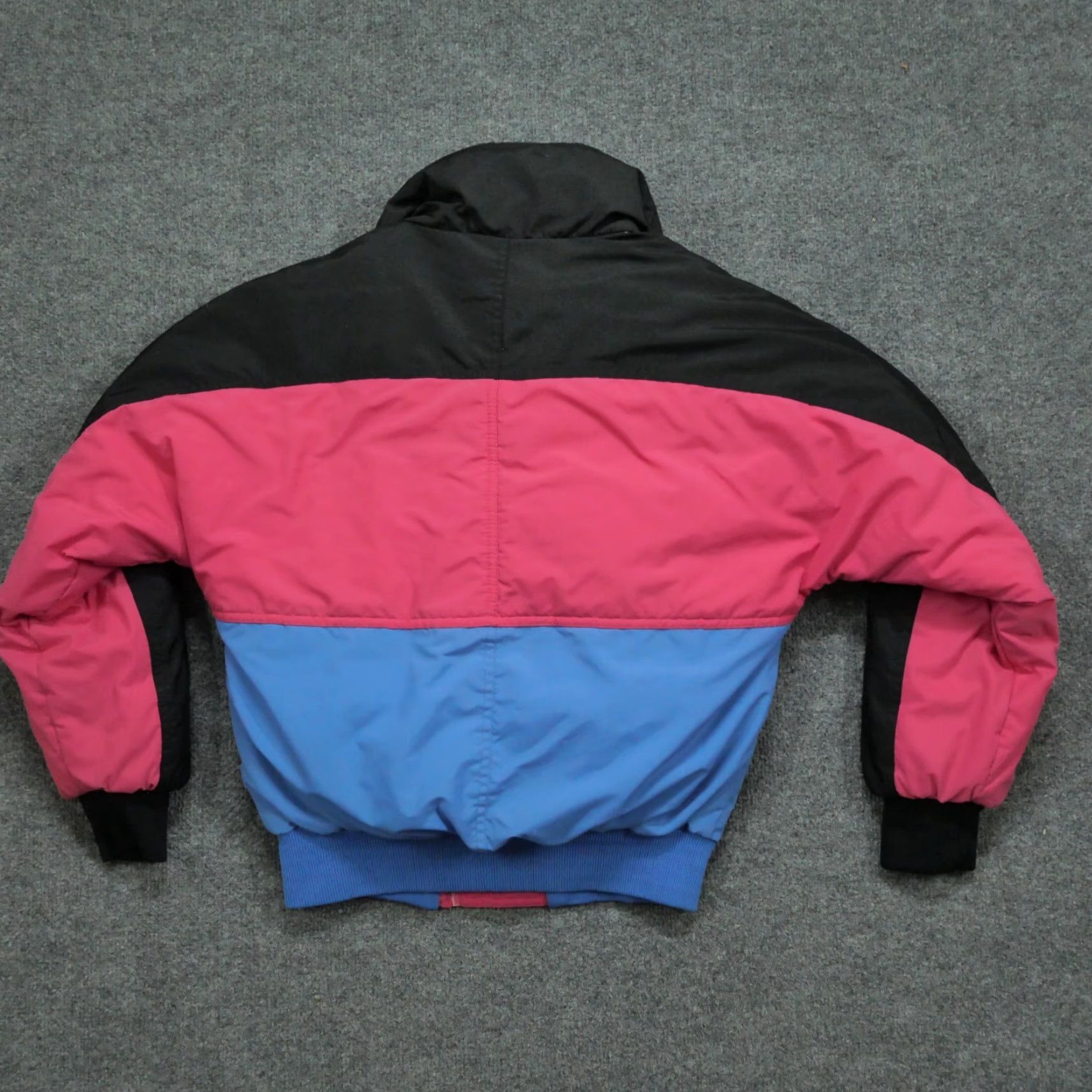 Vintage VINTAGE Chalet Womens Coat 80s Down Puffer Ski Pink XS Small Black Blue Size S / US 4 / IT 40 - 5 Thumbnail