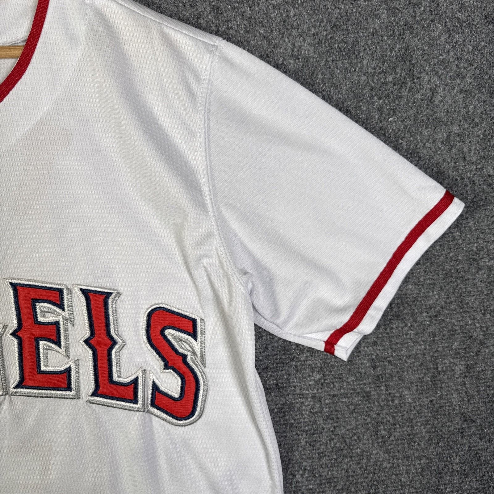 Nike Los Angeles Angels Jersey Mens Small White Nike Mike Trout Size US S / EU 44-46 / 1 - 5 Thumbnail
