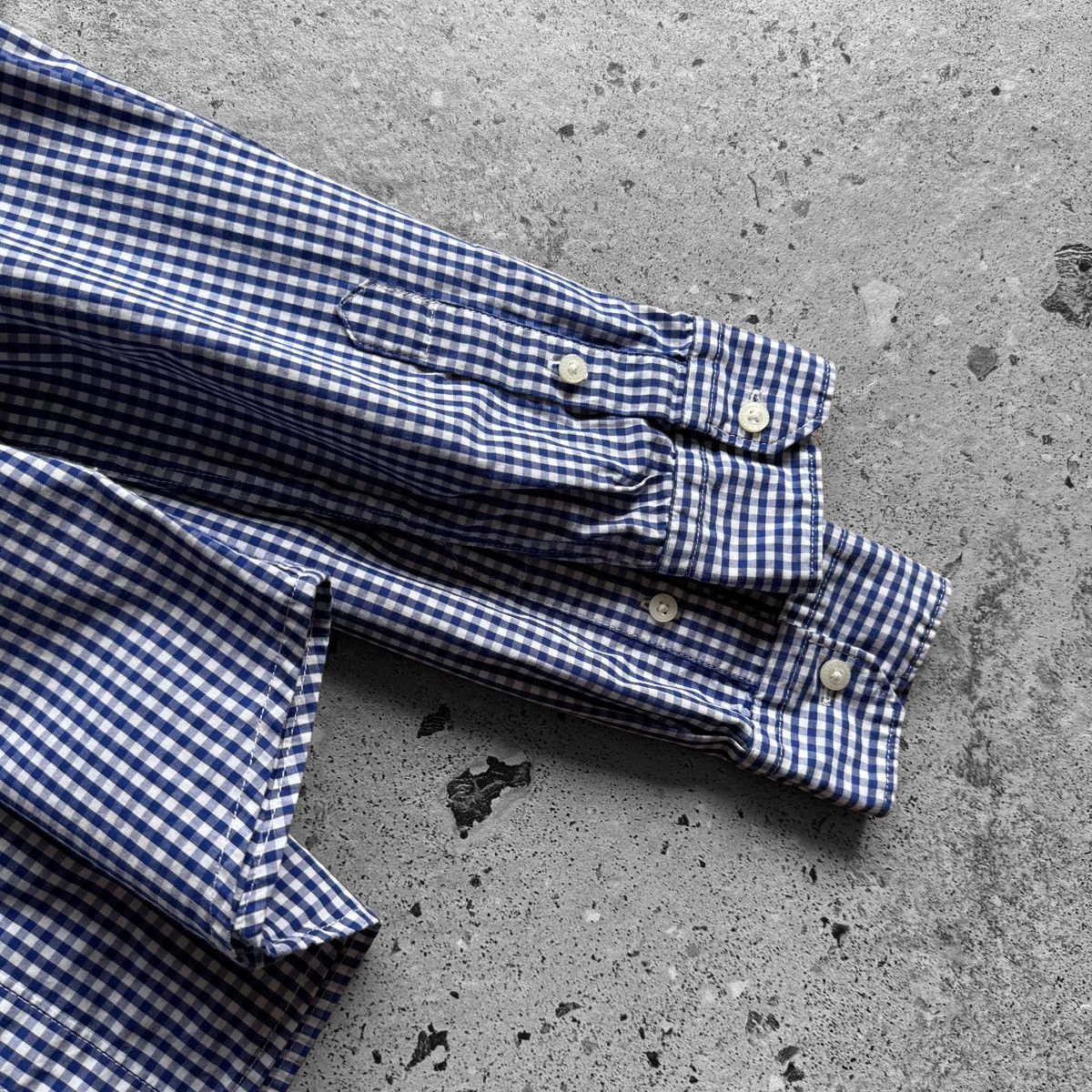 Napapijri Napapijri Mens Gingham Check Slim Fit Long Sleeve Shirt Size US S / EU 44-46 / 1 - 5 Thumbnail