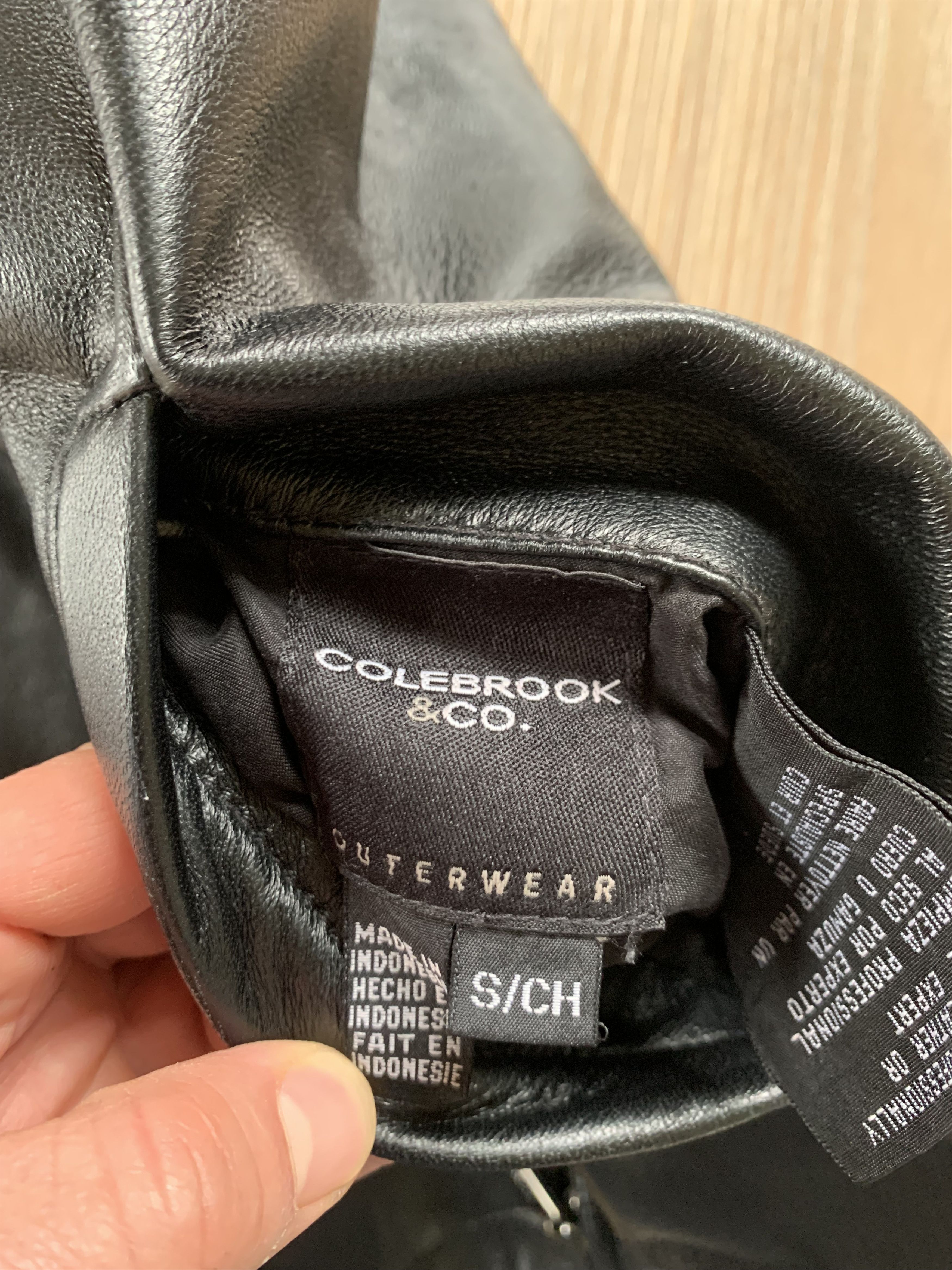 Other Colebrook Outerwear Womens Black Leather Vest Size S / US 4 / IT 40 - 10 Thumbnail