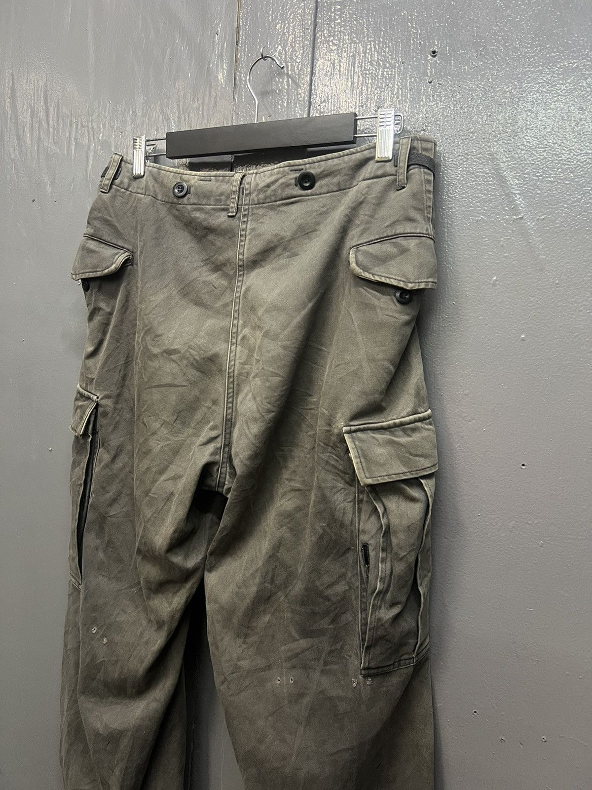Maison MIHARA YASUHIRO 🔥MIHARAYASUHIRO RECONSTRUCT BONDAGE CARGO PANTS SIZE 32 Size US 32 / EU 48 - 8 Thumbnail