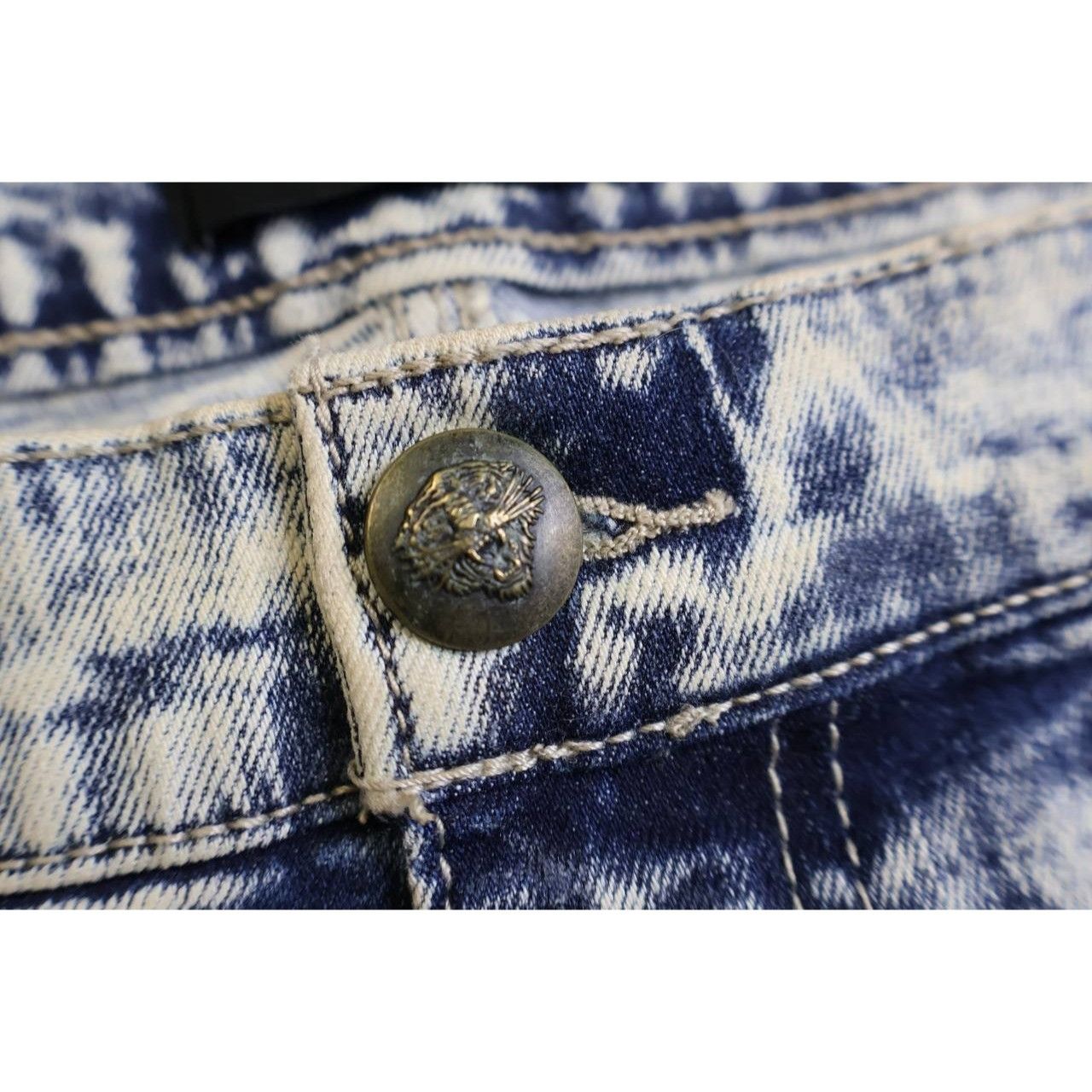 Ed Hardy Ed Hardy Jeans Denim Tiger Cat Painted Back Pockets Size 42 Size US 42 / EU 58 - 6 Thumbnail