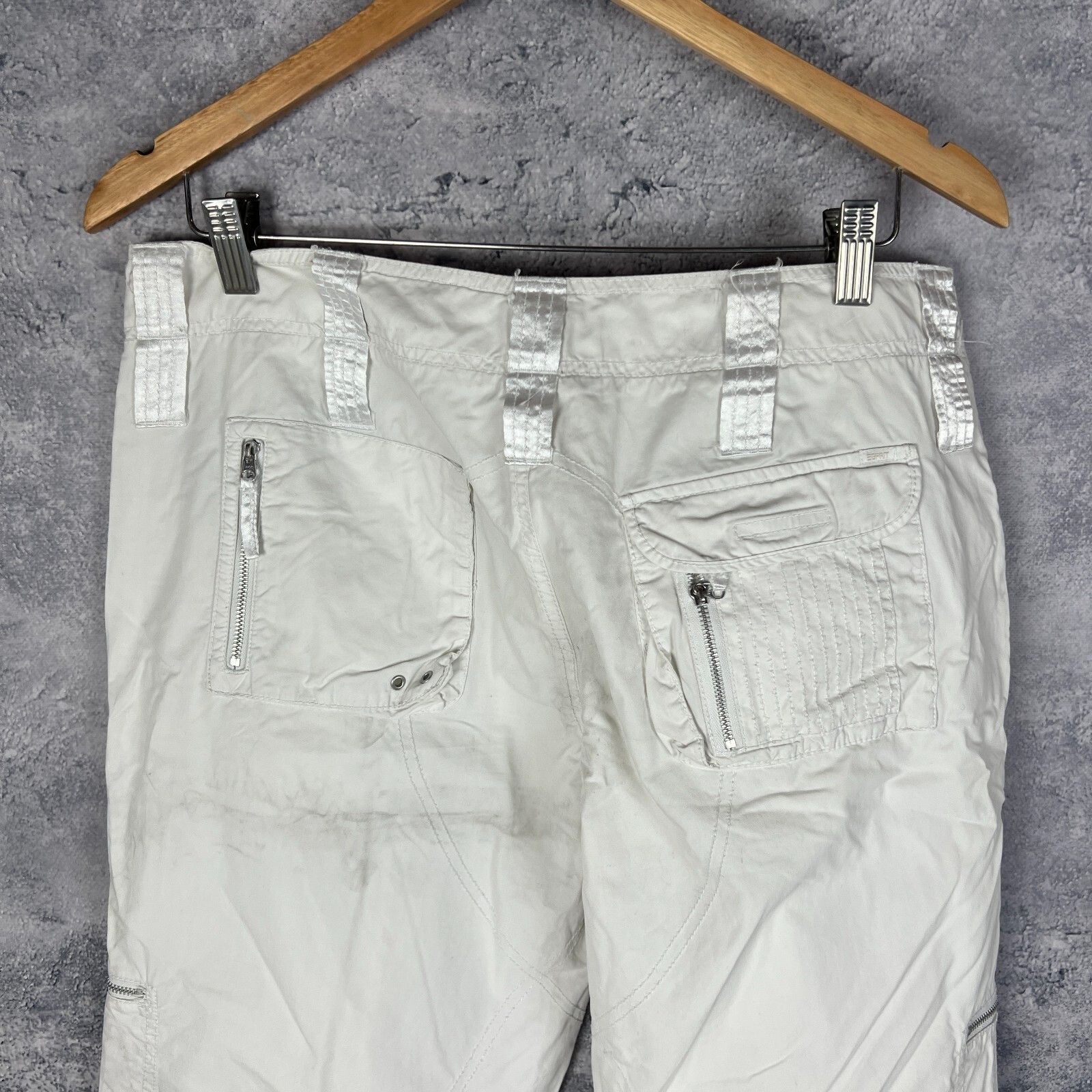 Other Cargo Pants Women's Size 13 White ` Size 36" / US 14 / IT 50 - 8 Thumbnail
