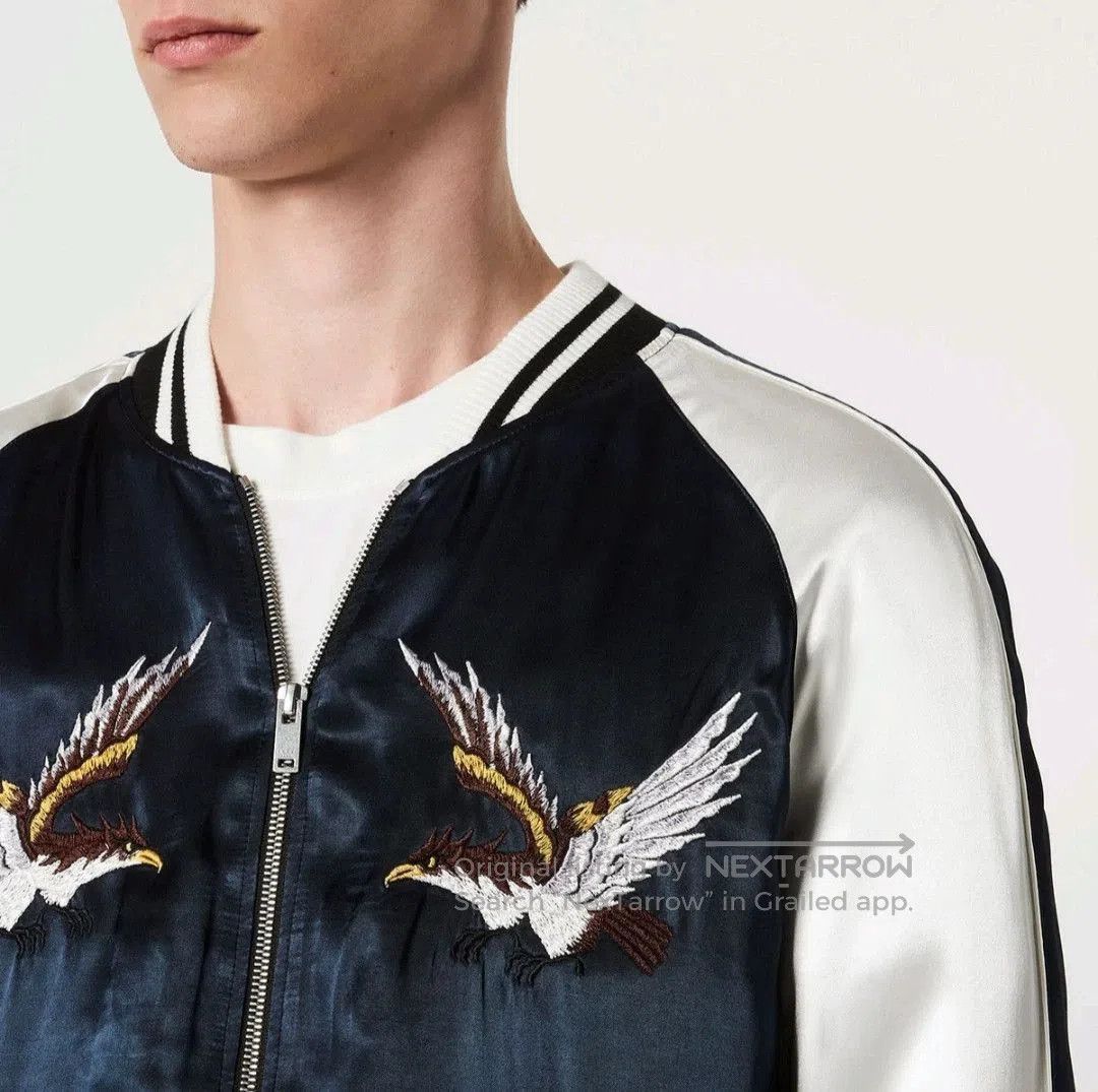 Sandro Sandro Men's Eagle Embroidery Jacket. Size US L / EU 52-54 / 3 - 8 Thumbnail