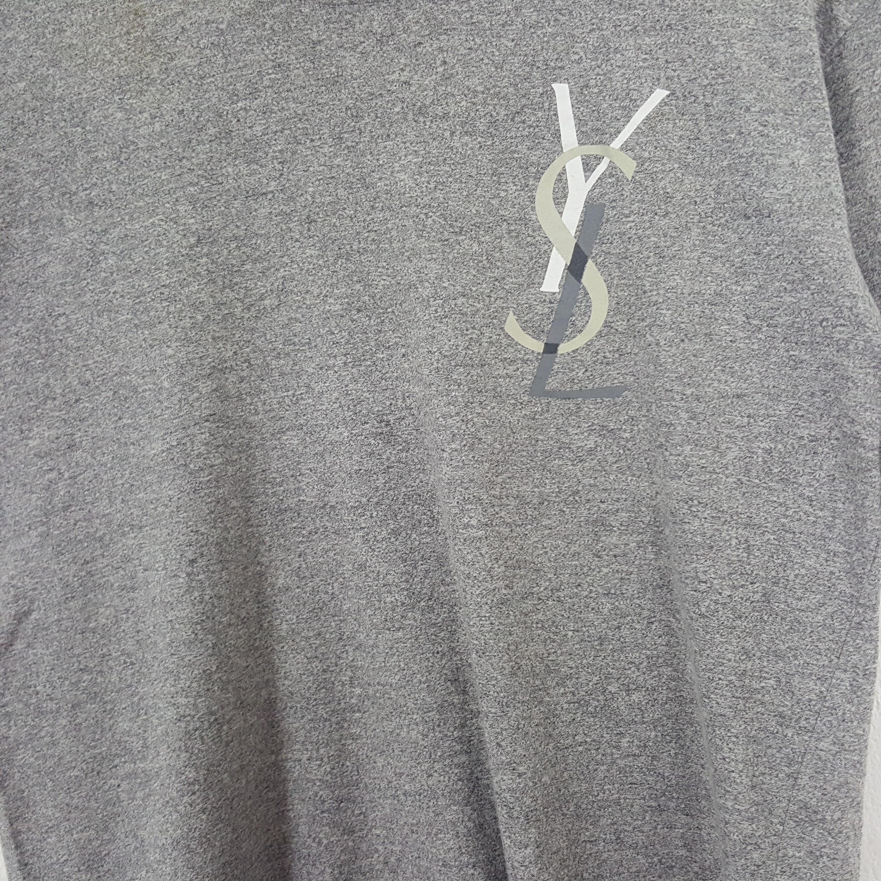 Vintage × Yves Saint Laurent Vintage Yves Saint Lauren Italian Brand Tshirt Size US M / EU 48-50 / 2 - 2 Thumbnail