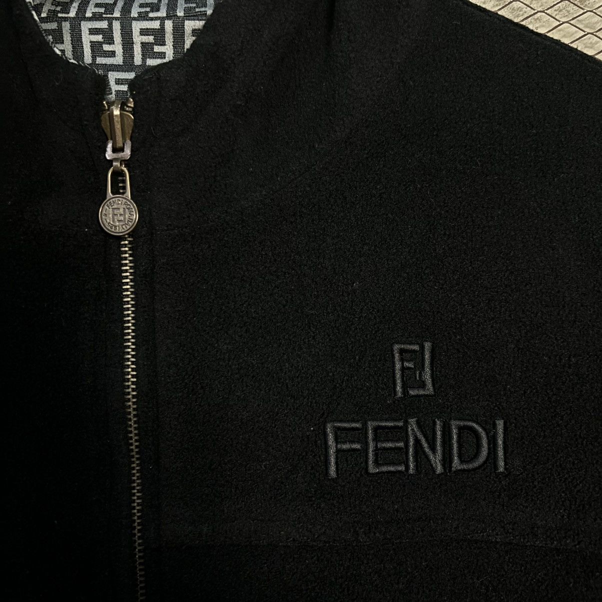 Fendi Vintage Fendi Zucca Reversible Jacket Size US M / EU 48-50 / 2 - 8 Thumbnail
