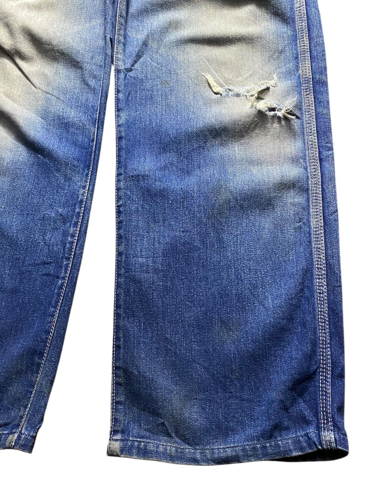 Big John Vintage Big John World Workers Carpenter Denim Jeans Size US 30 / EU 46 - 8 Thumbnail