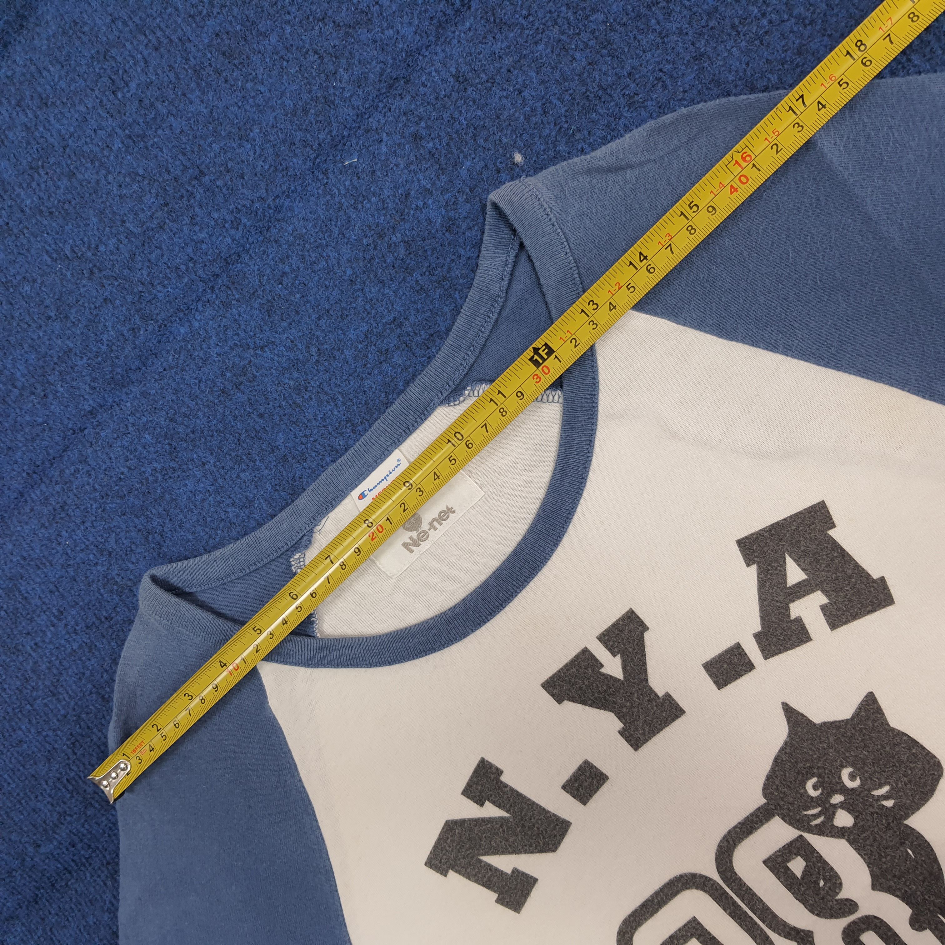 Champion × Ne-Net Vintage Champion x Ne-Net by Issey Miyake Raglan C301N3 Size S / US 4 / IT 40 - 11 Thumbnail