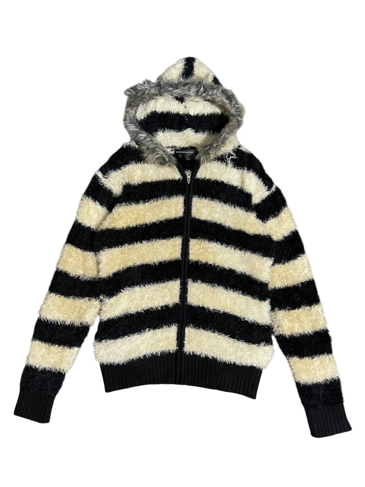 If Six Was Nine Commontage Japanese Mohair Fur Hoodie Number Nine Inspired Size US M / EU 48-50 / 2 - 1 Thumbnail