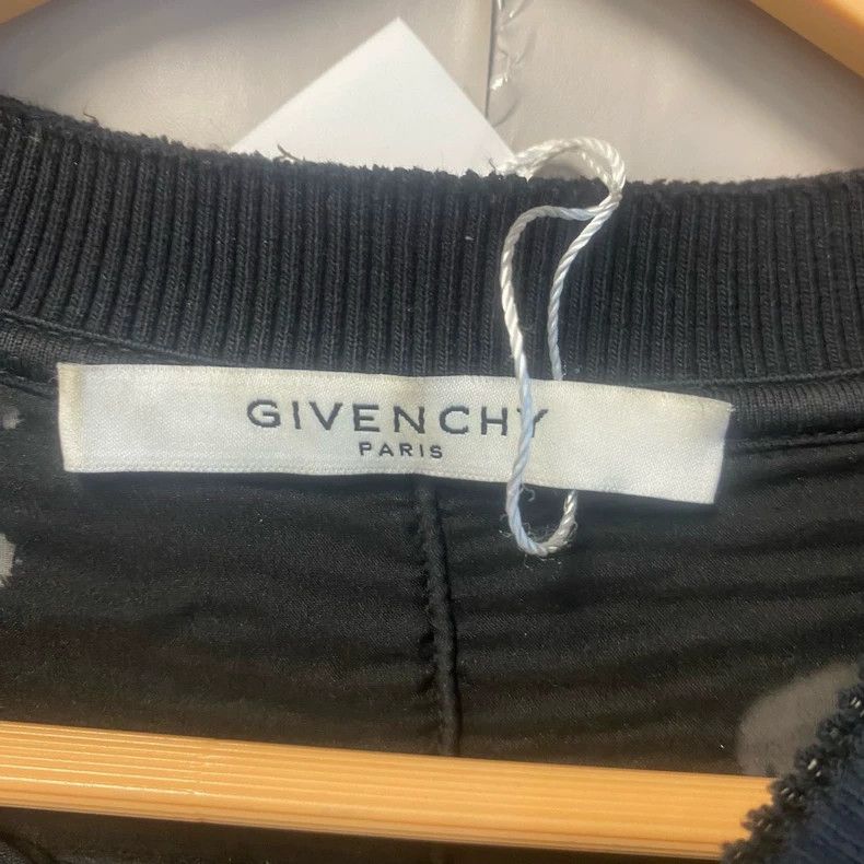 Givenchy Givenchy Black Ripped Hoodie Size US S / EU 44-46 / 1 - 3 Thumbnail