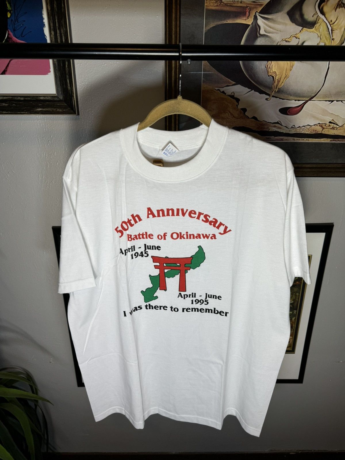 Vintage Vintage Battle of Okinawa Japan Shirt Size US XL / EU 56 / 4 - 3 Thumbnail