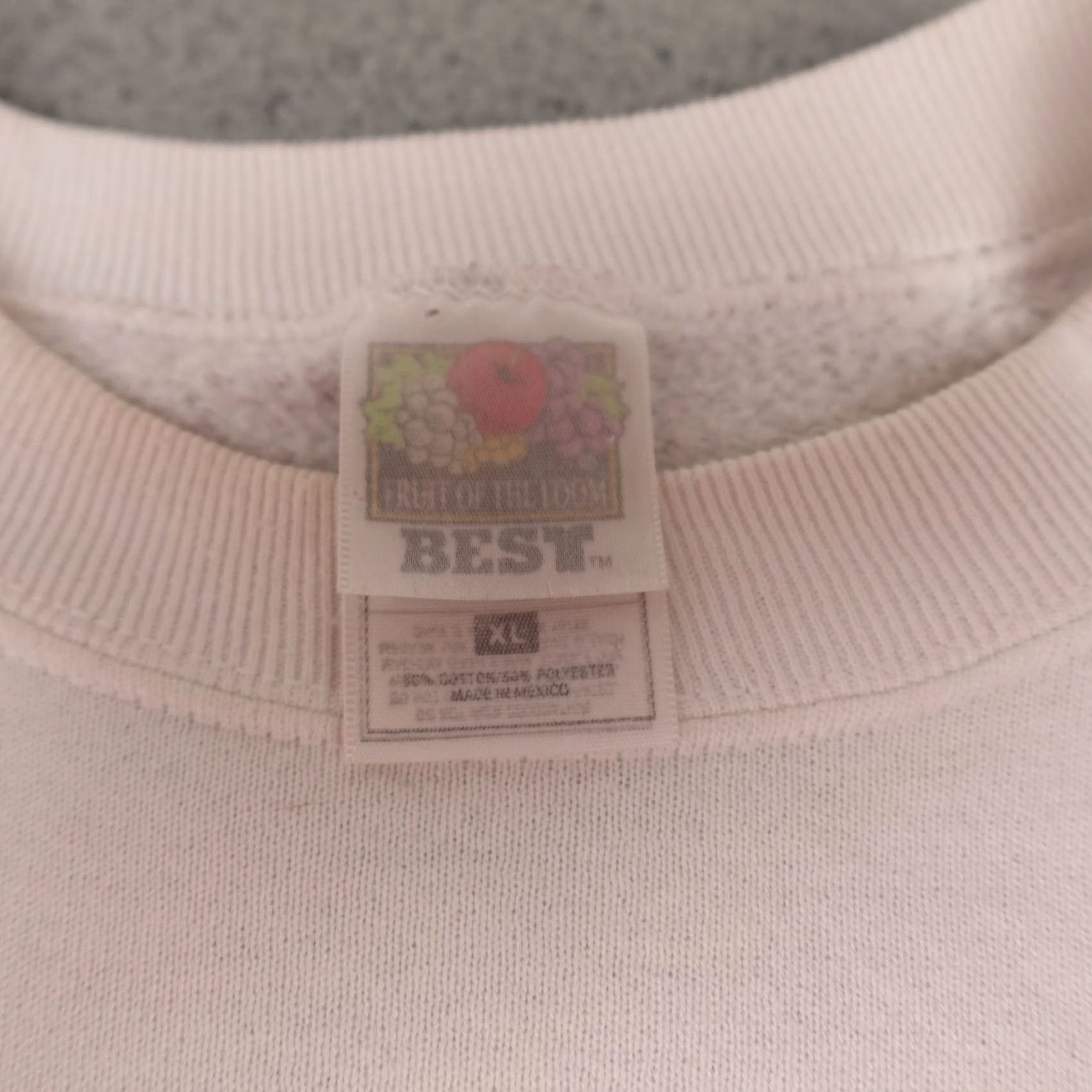Fruit Of The Loom Vintage Fruit of the Loom Sweatshirt Mens XL White Crewneck Lighthouse Art Beach 1990 Size US XL / EU 56 / 4 - 2 Thumbnail
