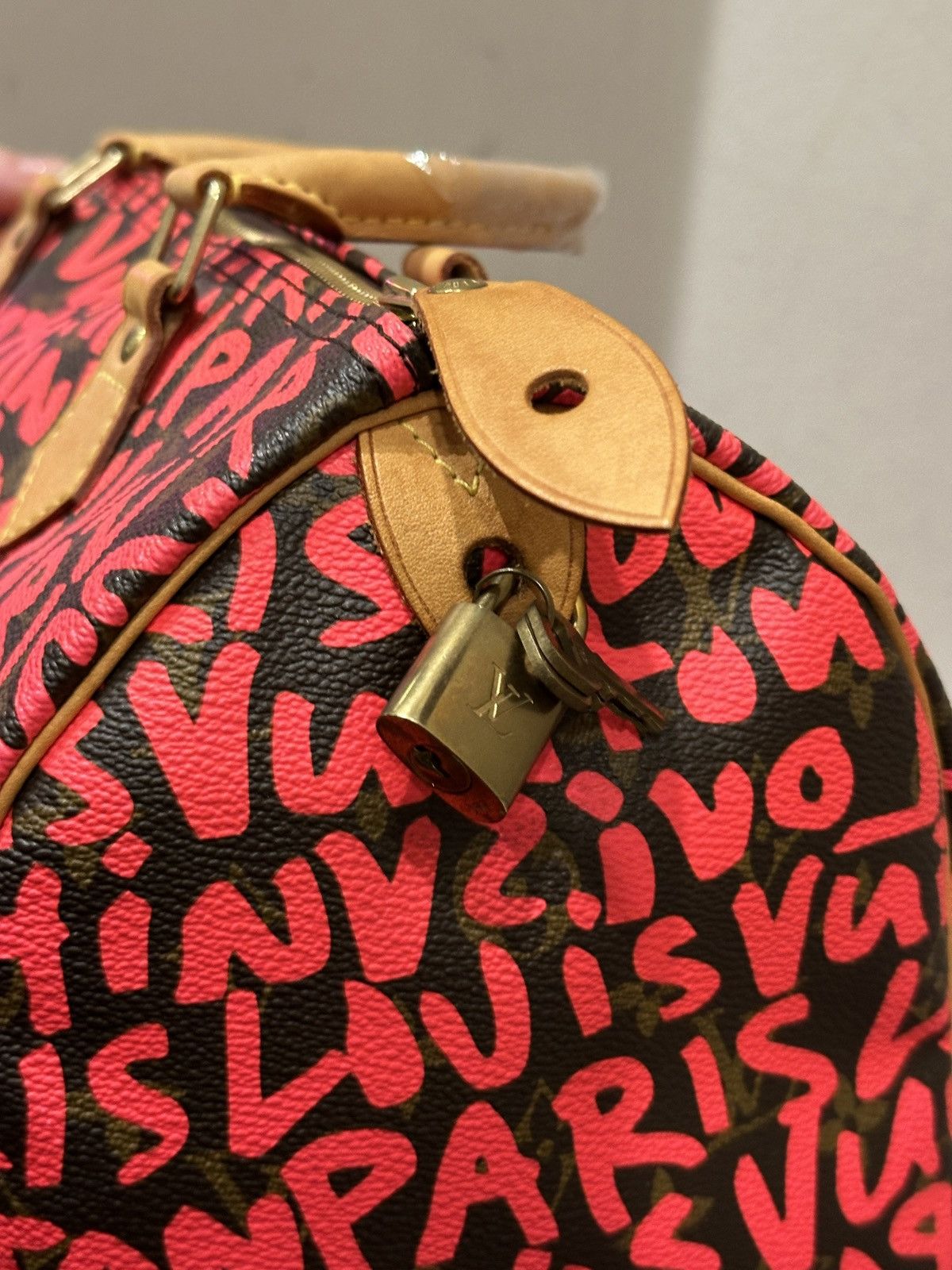 Louis Vuitton LOUIS VUITTON Graffiti Speedy 30 Size ONE SIZE - 5 Thumbnail