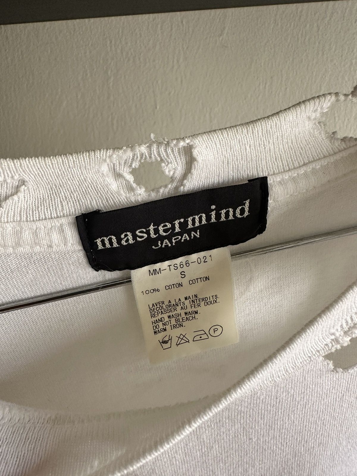 Mastermind Japan Mastermind Japan Love & Peace Thrashed Tshirt Size US S / EU 44-46 / 1 - 16 Thumbnail