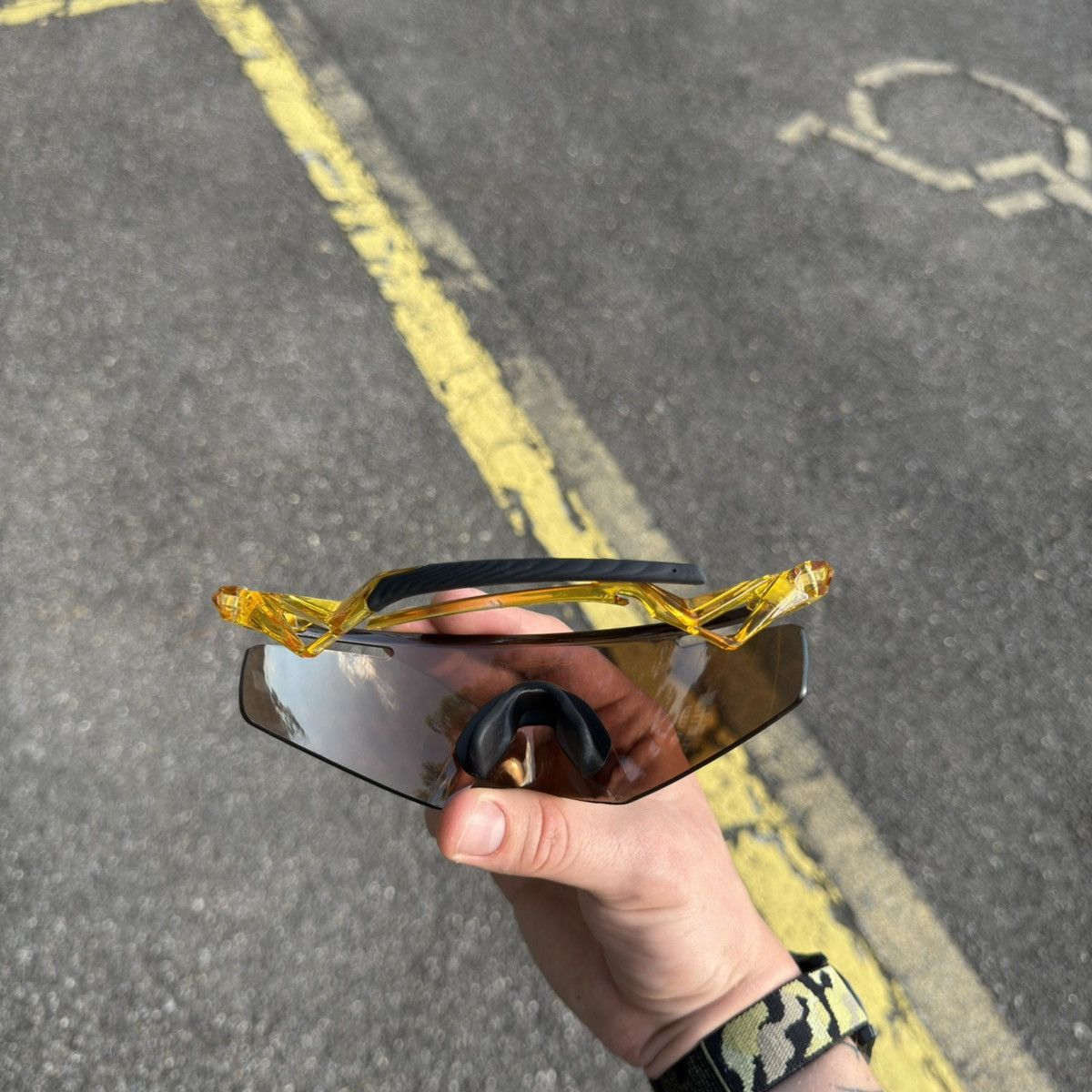 Oakley Oakley Kato qntm quantum sunglasses yellow Size ONE SIZE - 12 Thumbnail