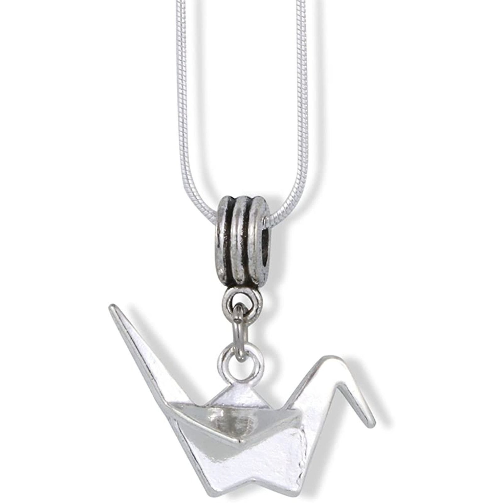 & Other Stories Origami Necklace - Bird Charm Snake Chain Necklace Size ONE SIZE - 1 Thumbnail