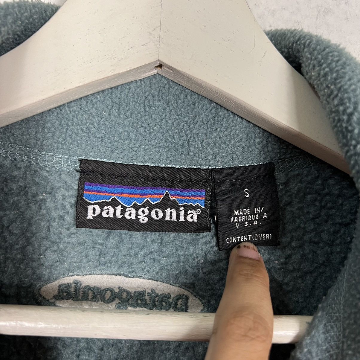 Patagonia 🔥 90s VINTAGE PATAGONIA ANORAK FLEECE MADE IN USA Size US S / EU 44-46 / 1 - 10 Thumbnail
