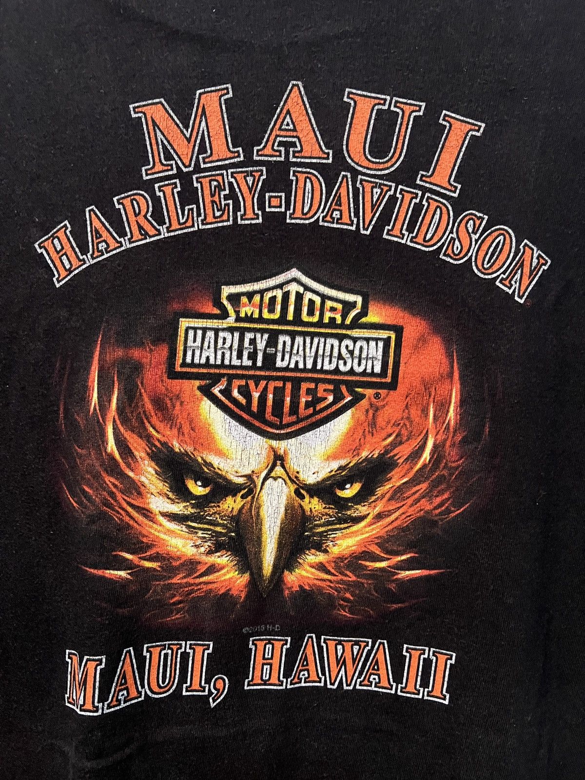 Harley Davidson Harley-Davidson Flaming Eagle Tee Size US L / EU 52-54 / 3 - 4 Thumbnail
