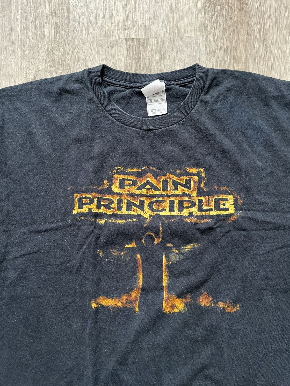 Vintage Vintage Y2k Pain Principle band T shirt Size US XL / EU 56 / 4 - 3 Thumbnail