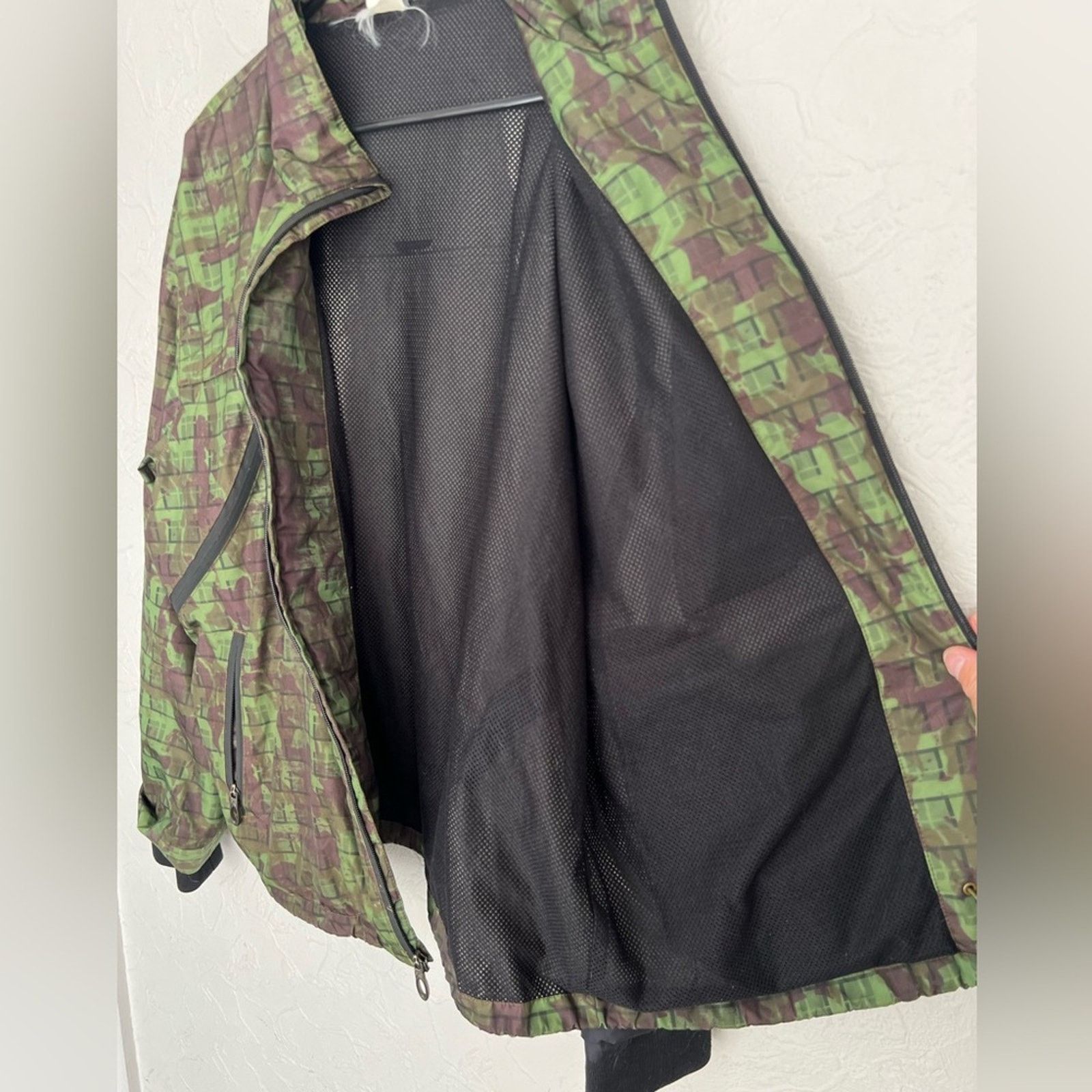 Oakley Vintage Y2K Oakley Camo Software Technical Polyester Green Size US XL / EU 56 / 4 - 8 Thumbnail