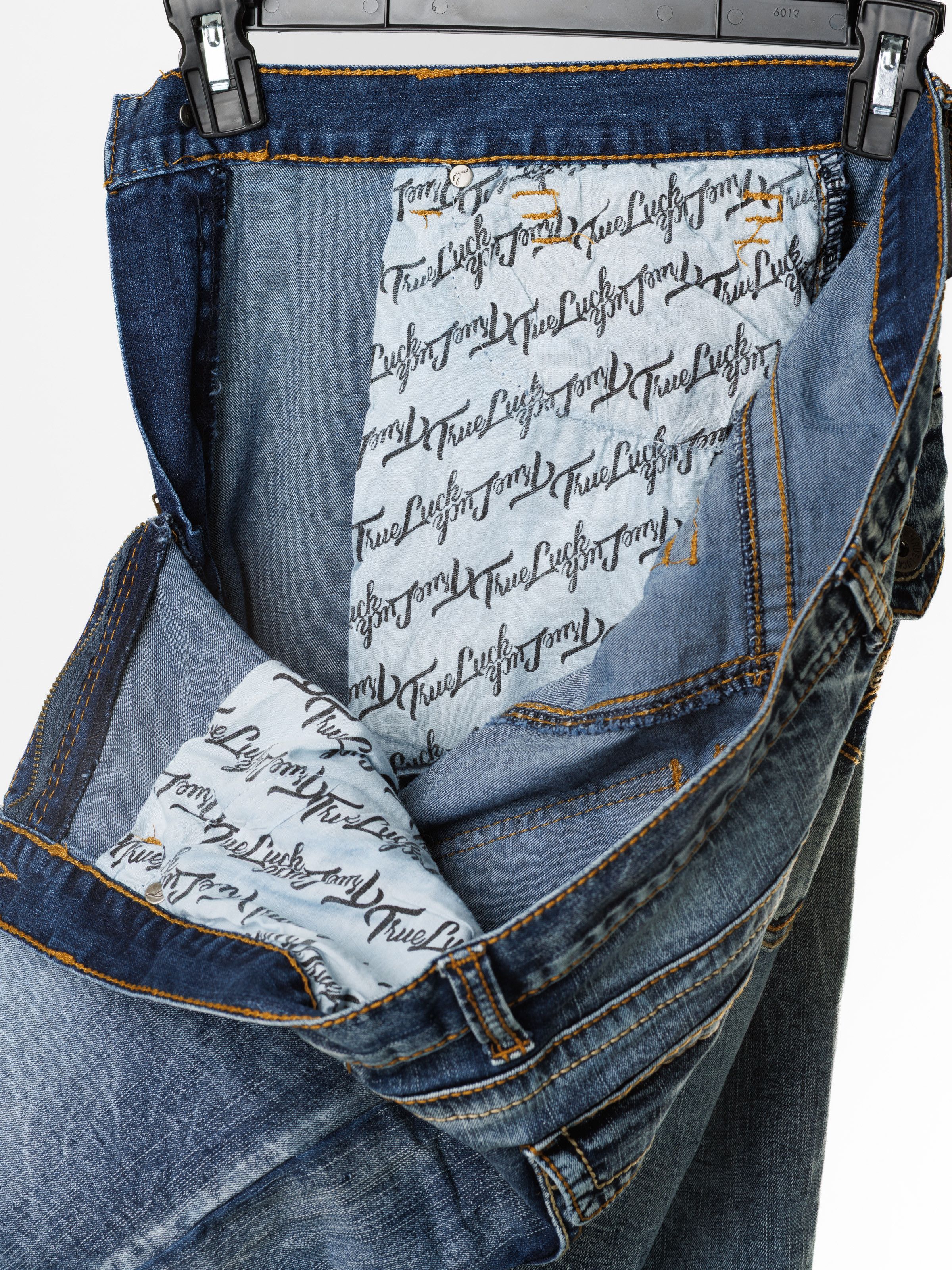 Other True Luck Jeans 38x32 – Medium Wash, Flap Pockets Size US 38 / EU 54 - 8 Thumbnail