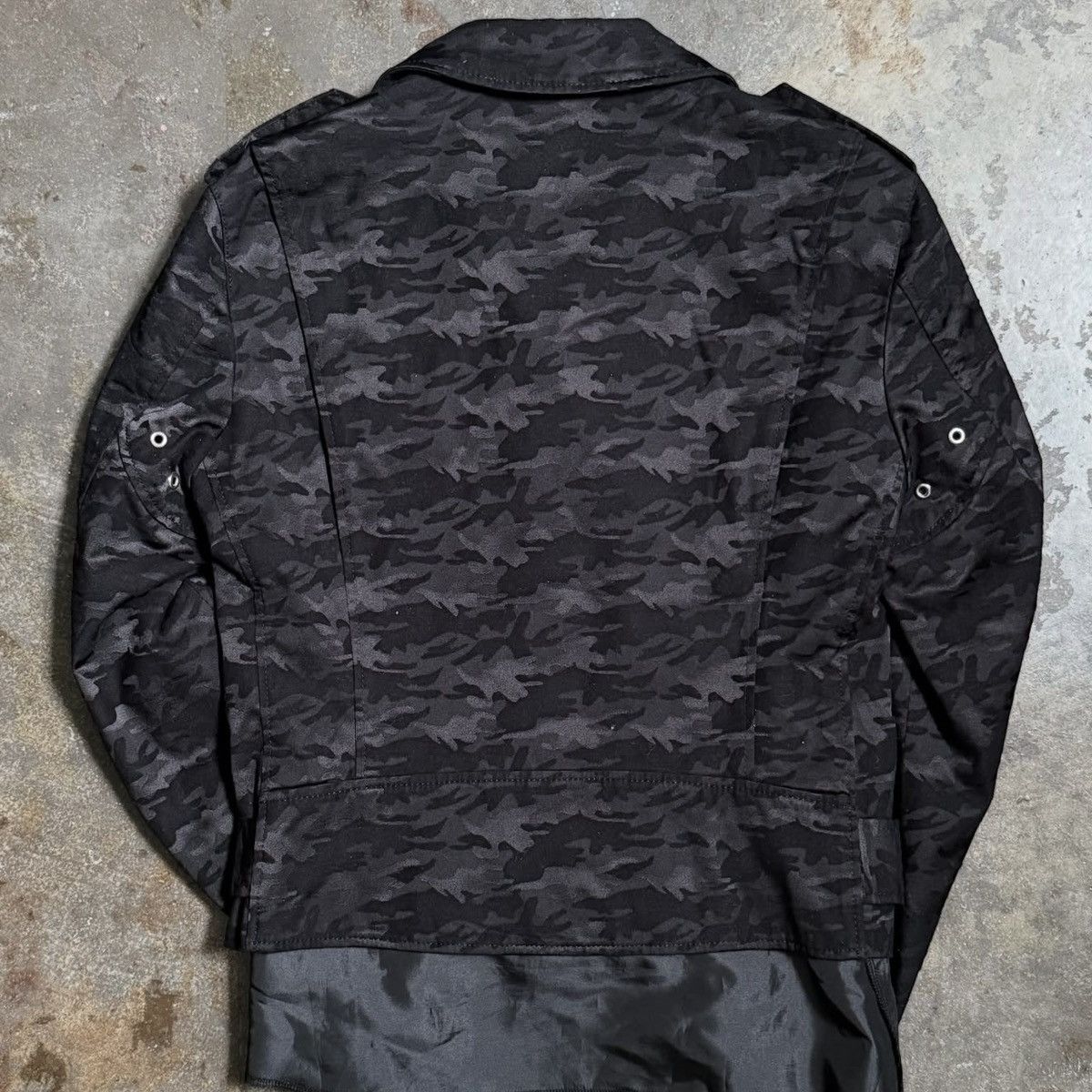 Comme des Garcons COMME DES GARÇONS BLACK/PURPLE MULTI PRINT JACKET - SMALL Size S / US 4 / IT 40 - 4 Thumbnail