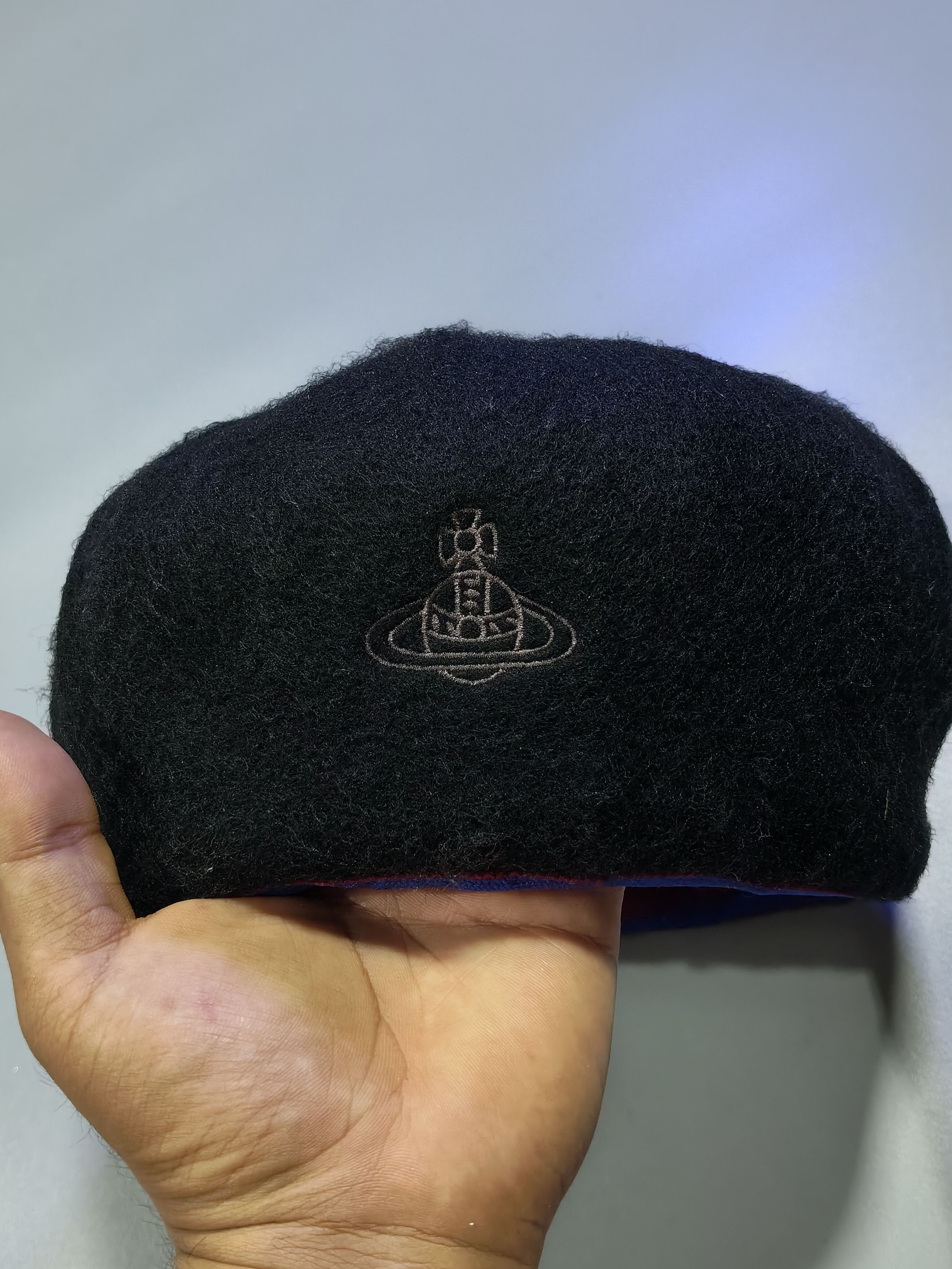 💥 wool Vivienne Westwood beret hat.