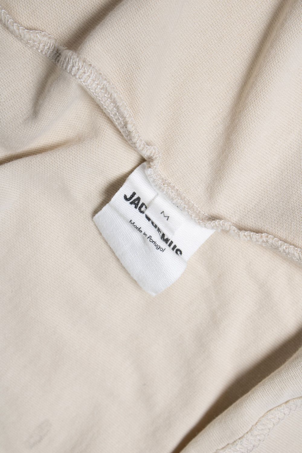 Jacquemus Jacquemus, the Jacquemus tshirt in beige. Size M / US 6-8 / IT 42-44 - 6 Thumbnail