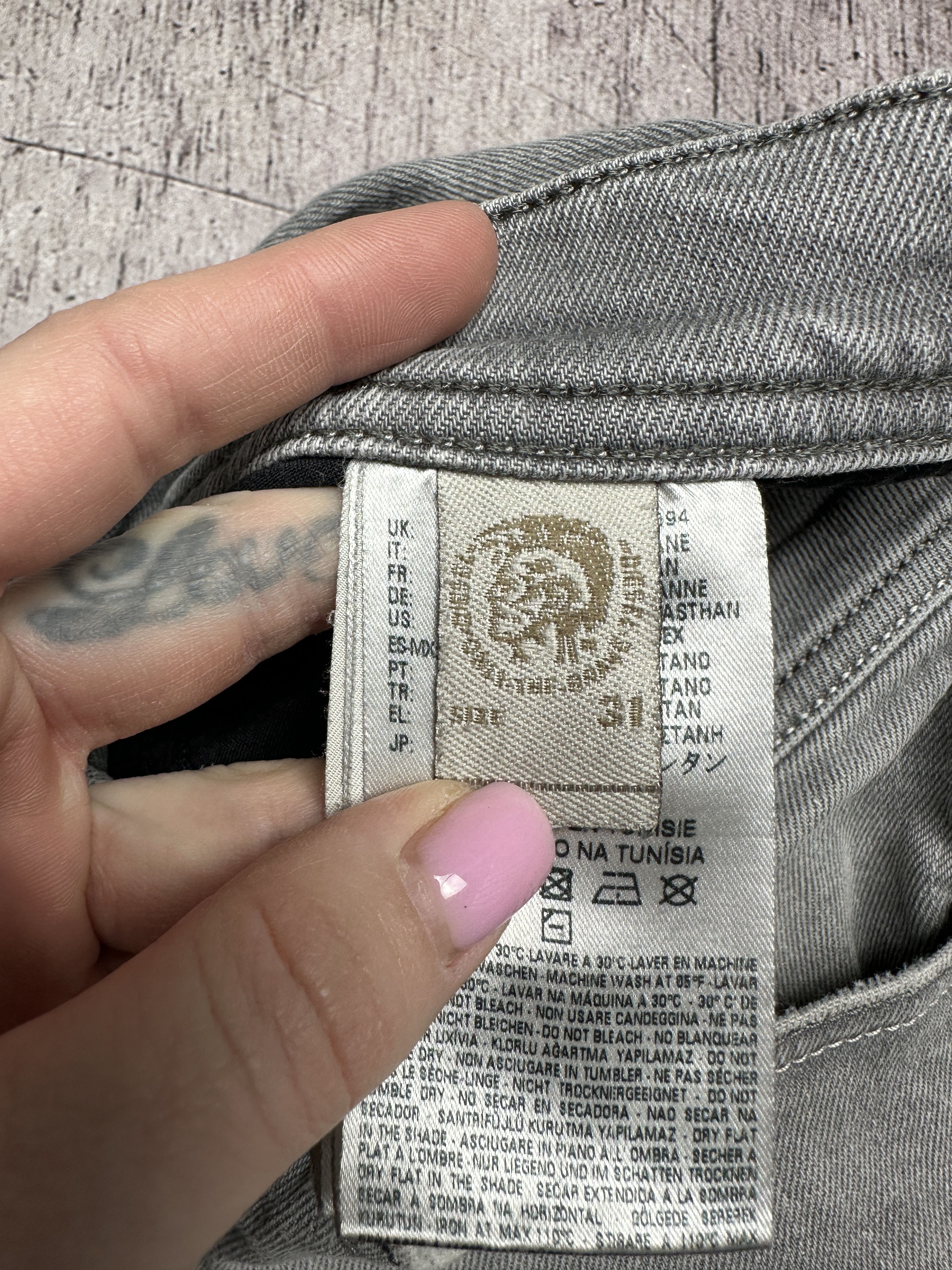 Diesel × Vintage Diesel Vintage Mens Denim Pants Jeans Size US 31 - 5 Thumbnail