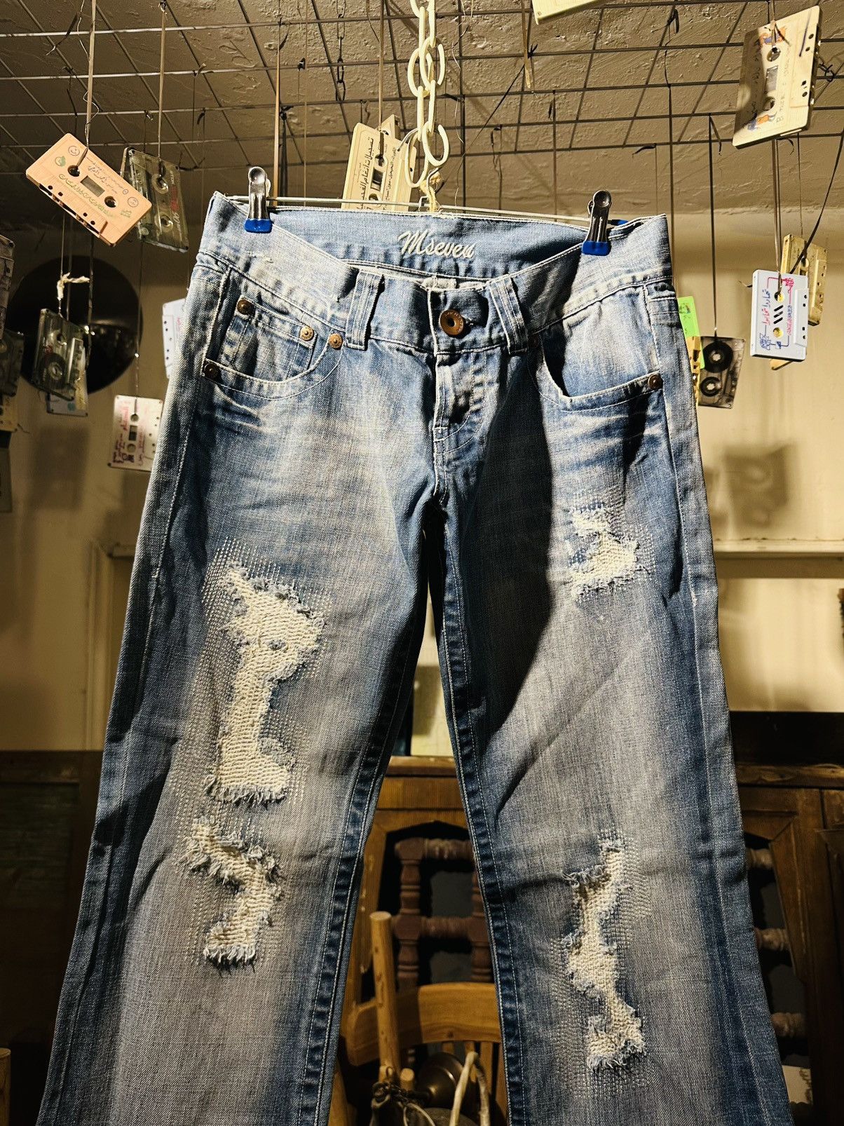 Affliction M Seven Jeans Size 31" - 3 Thumbnail