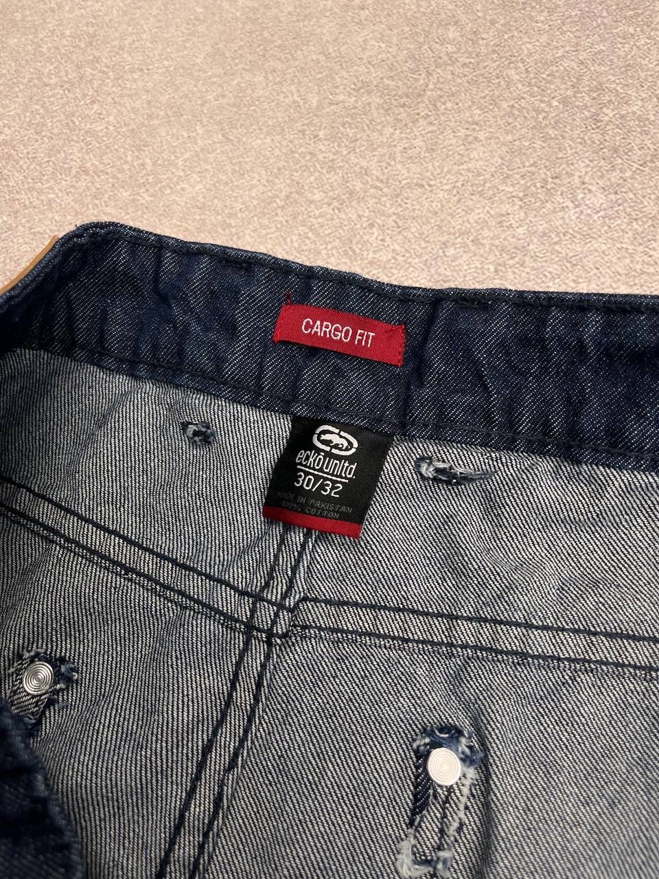 Ecko Unltd. Vintage Ecko Unltd Embroidery Baggy Jeans 30x32 Size US 30 / EU 46 - 11 Thumbnail
