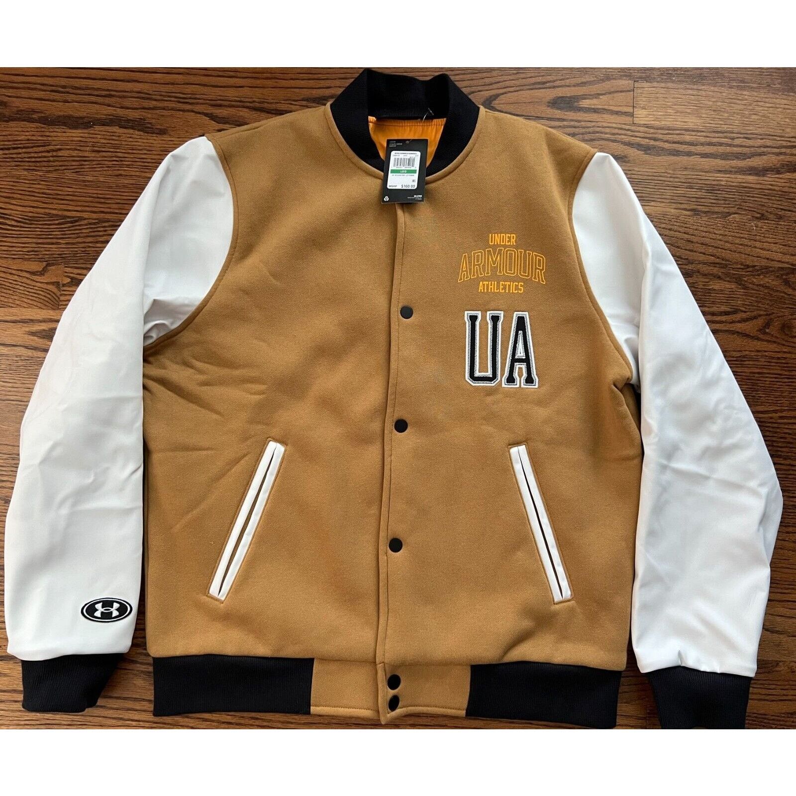 Under Armour Under Armour Mens Originators Letterman Jacket 1366418 277 L Grailed