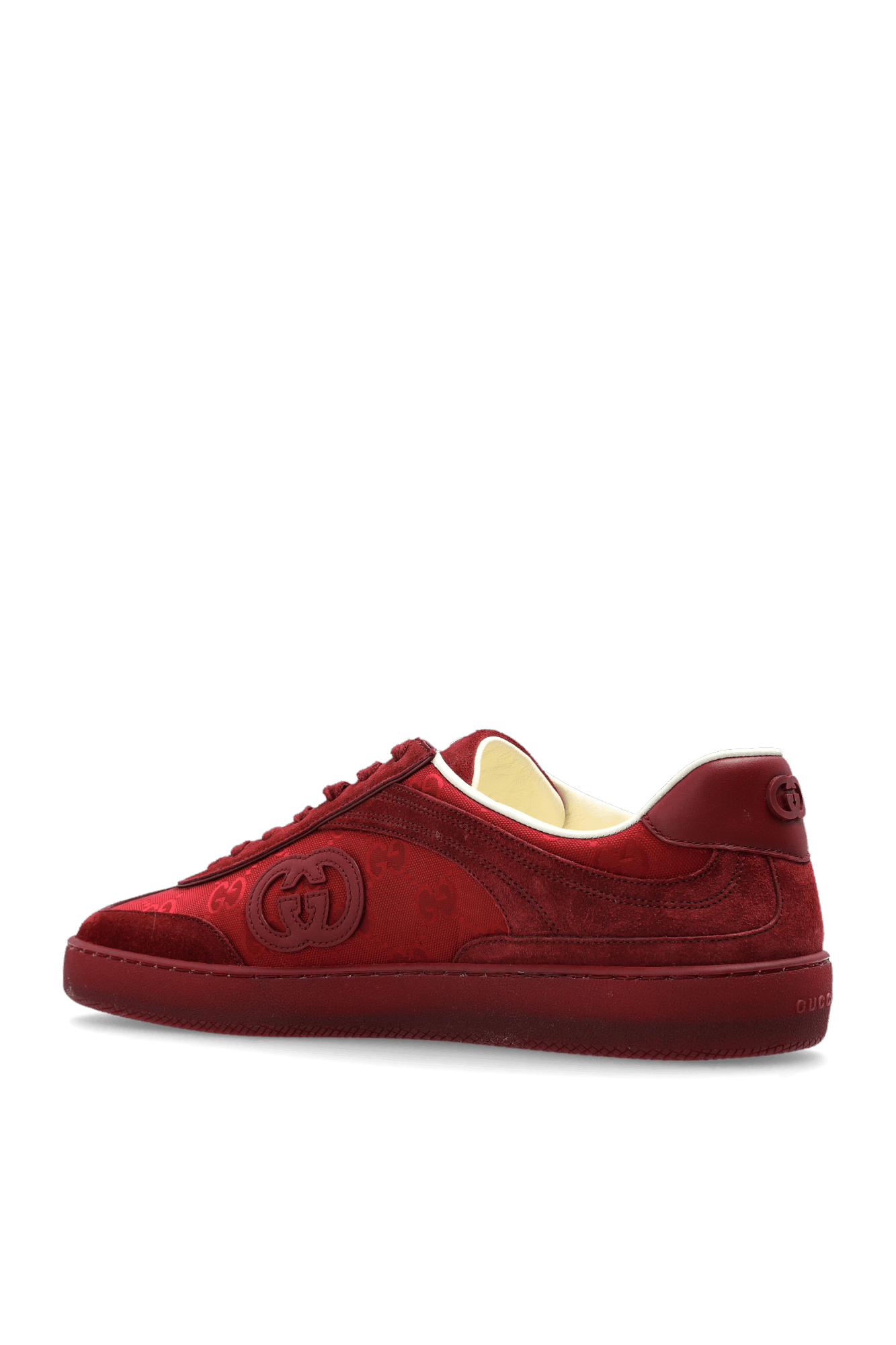 Gucci o1loc1c0426 813686 Men's G75 Sneakers in Burgundy Size US 6.5 / EU 39-40 - 5 Thumbnail