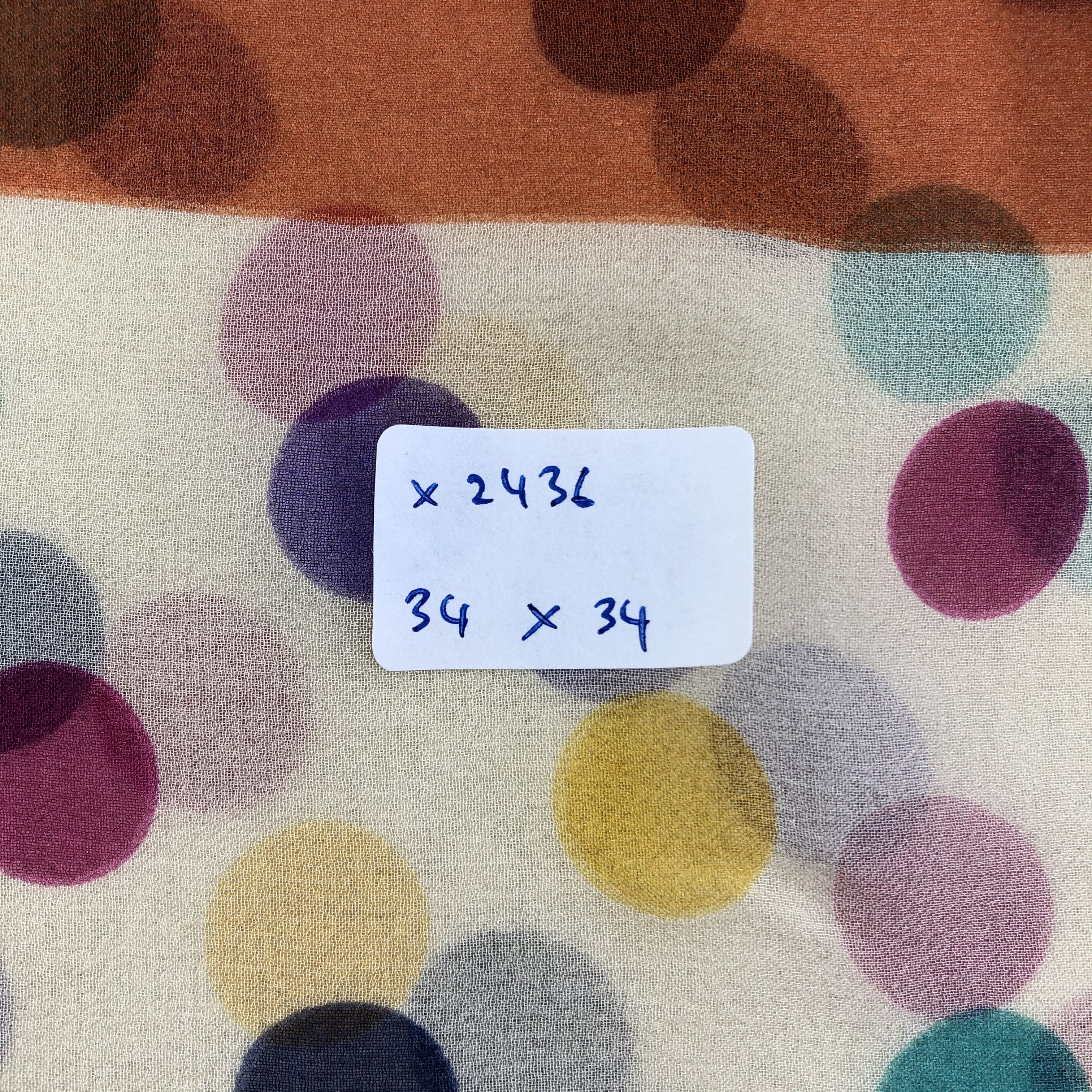 Vintage Vintage Silk Scarf Size ONE SIZE - 7 Thumbnail