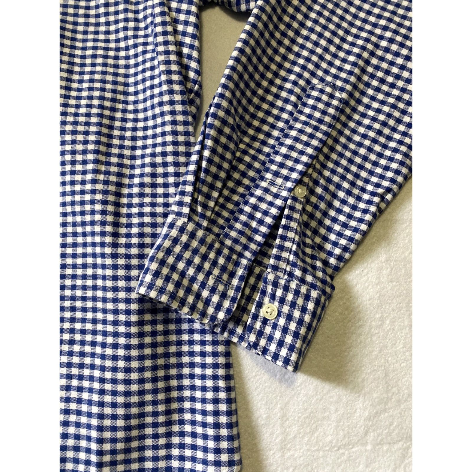 Polo Ralph Lauren Polo Ralph Lauren Dress Shirt Men’s XL Long Sleeve Button Down Blue 25-22 Size 46R - 4 Thumbnail