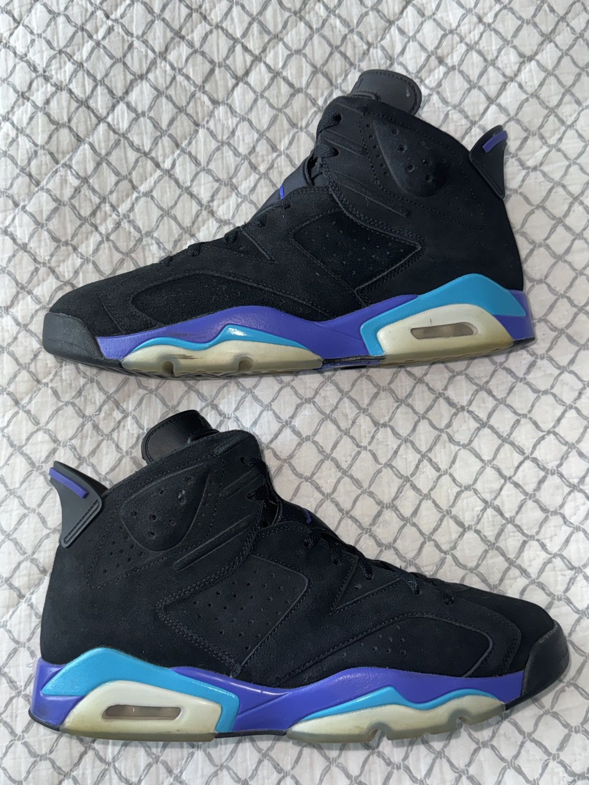 Jordan Brand Air Jordan 6 Retro ‘ Aqua ’ Size US 12 / EU 45 - 1 Thumbnail
