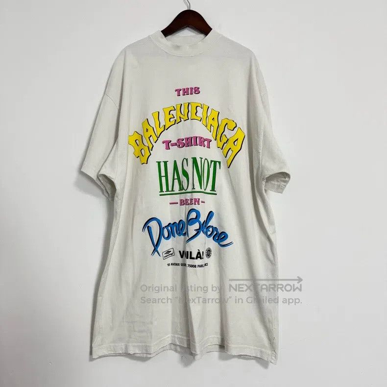 Balenciaga Balenciaga Foam T-Shirt Size US M / EU 48-50 / 2 - 1 Thumbnail