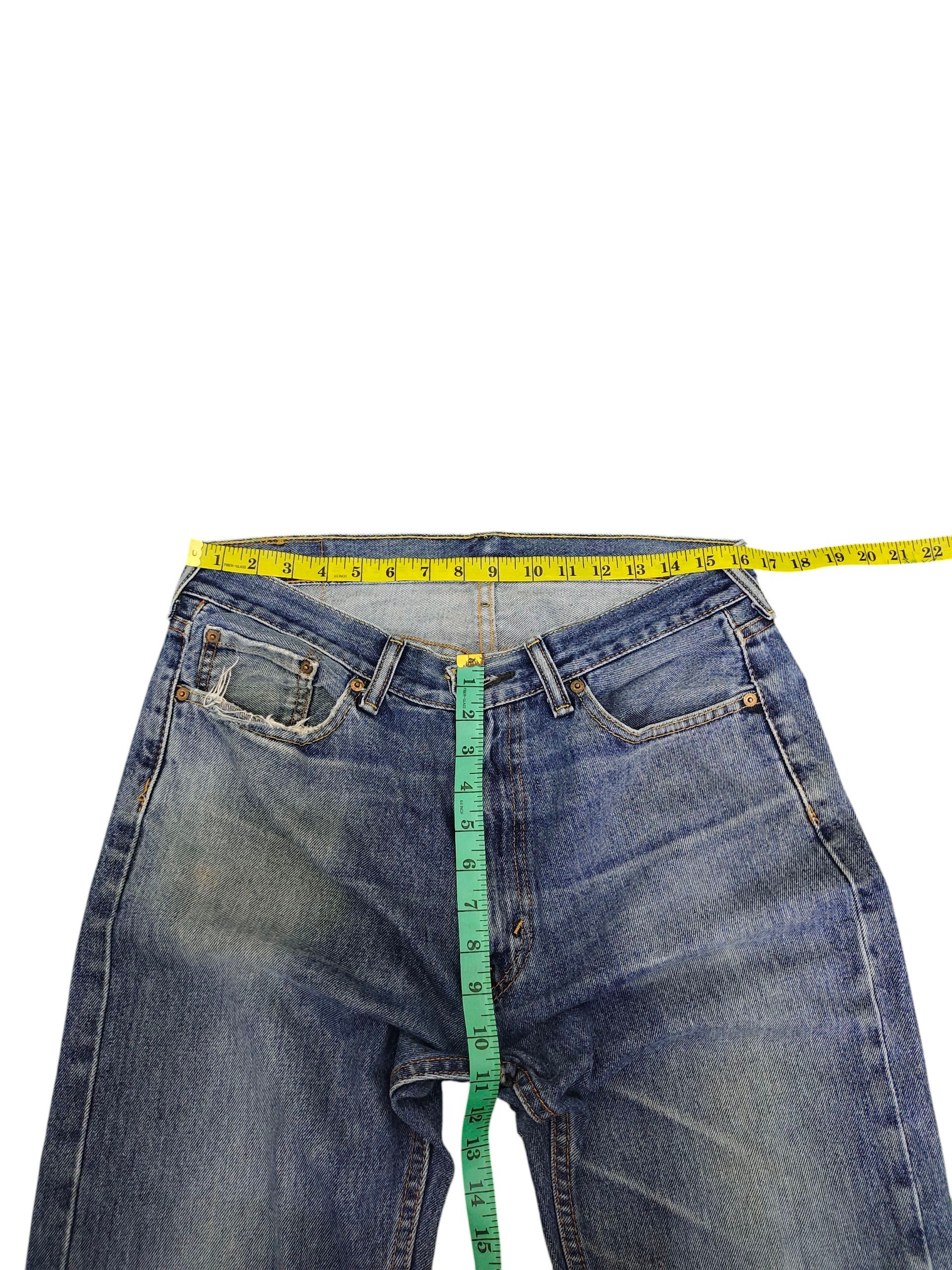 Kapital Vintage Levis 505 Sand Wash Clawmark Distress Denim Jeans Size US 33 - 15 Thumbnail