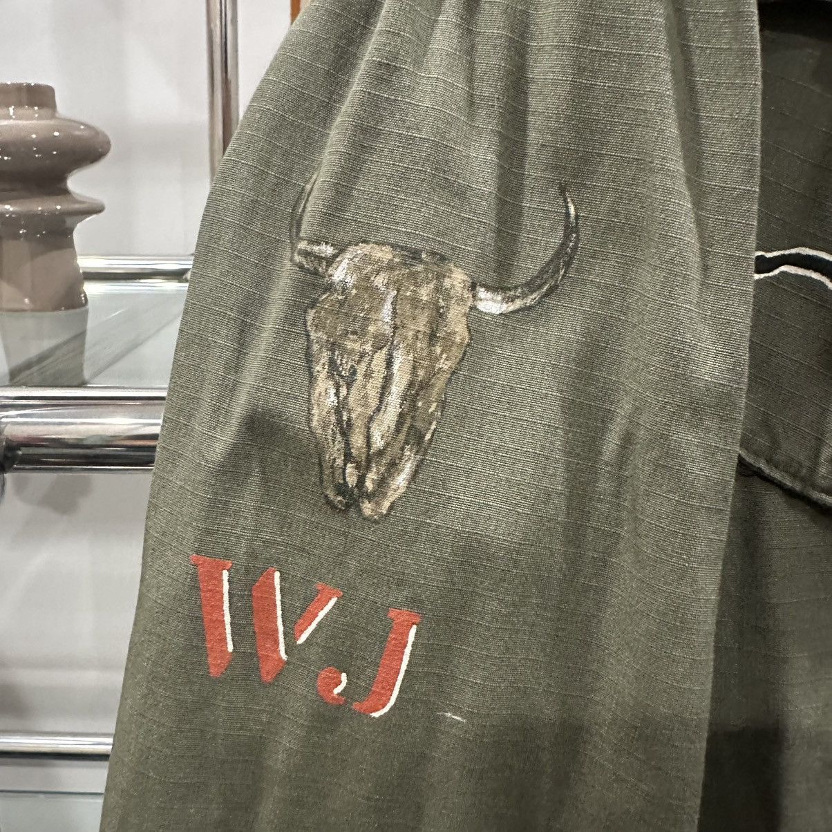 Vintage WIJITR X ORIGINAL 60s US MILITARY JUNGLE JACKET Size US M / EU 48-50 / 2 - 4 Thumbnail